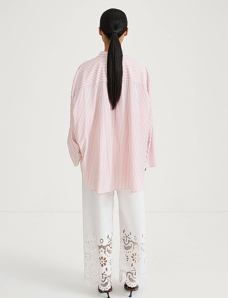 Stylein - JAZARA SHIRT - teksasärgid - pink stripe - 4