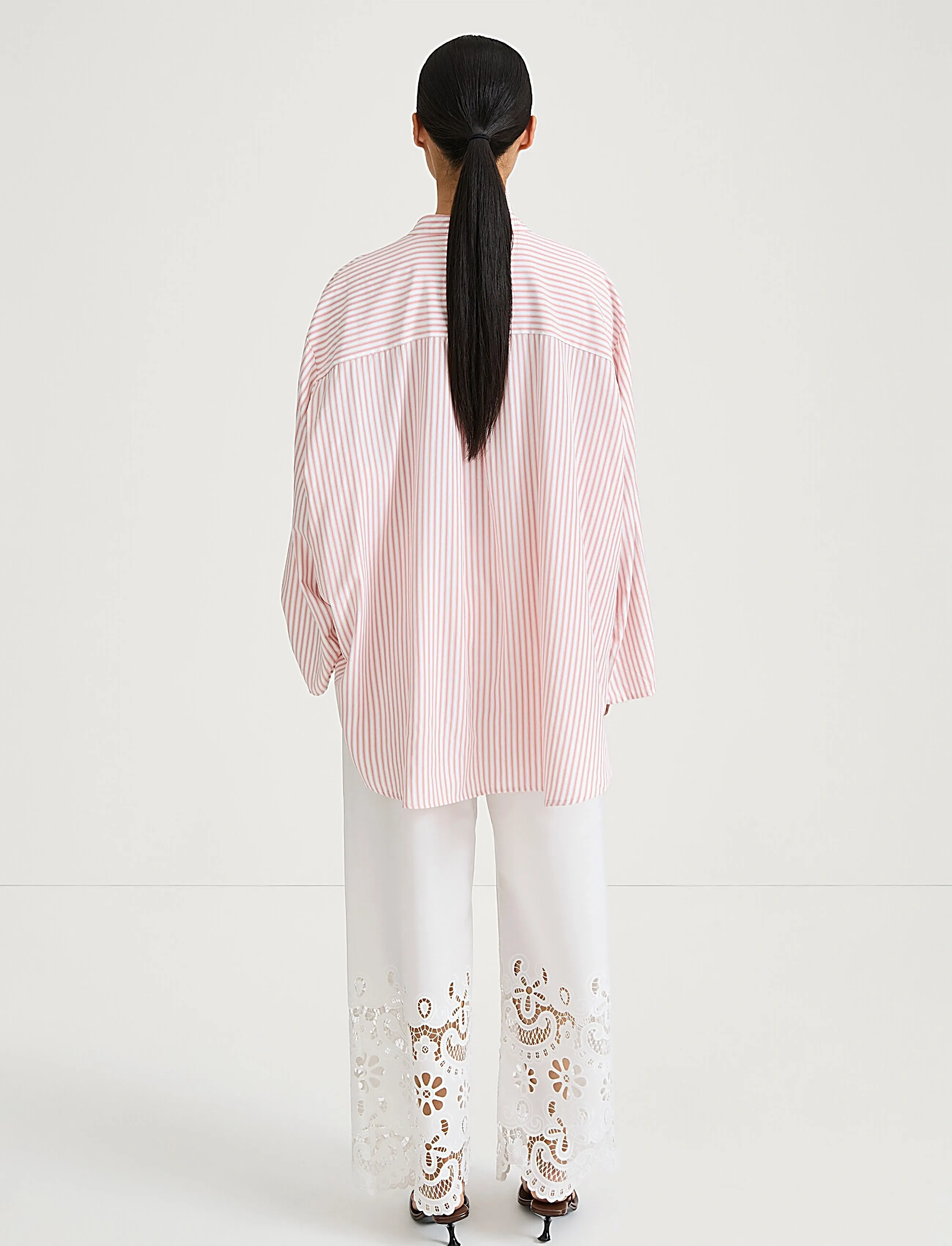Stylein - JAZARA SHIRT - jeansskjortor - pink stripe - 4