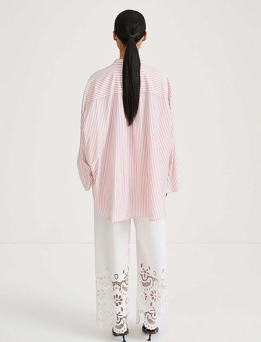 Stylein - JAZARA SHIRT - jeansskjortor - pink stripe - 4