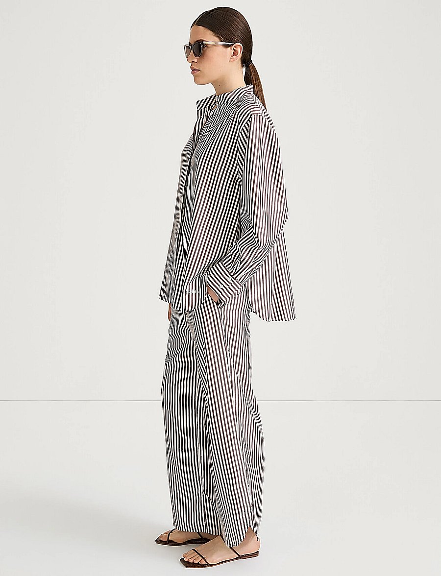 Stylein - MANDRIA SHIRT - denimskjorter - brown stripe - 3