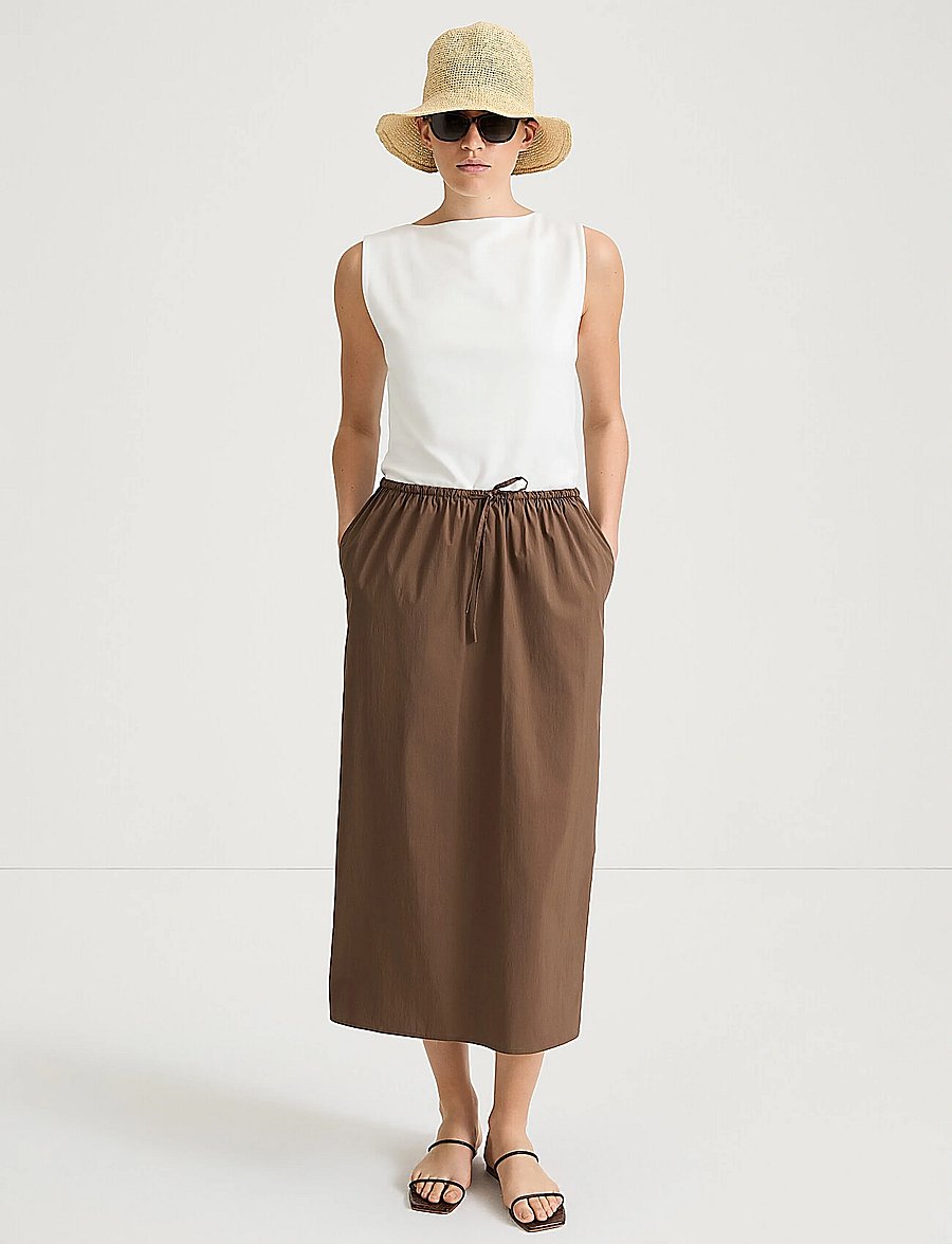 Stylein - JOLENE SKIRT - maxi röcke - cacao - 0