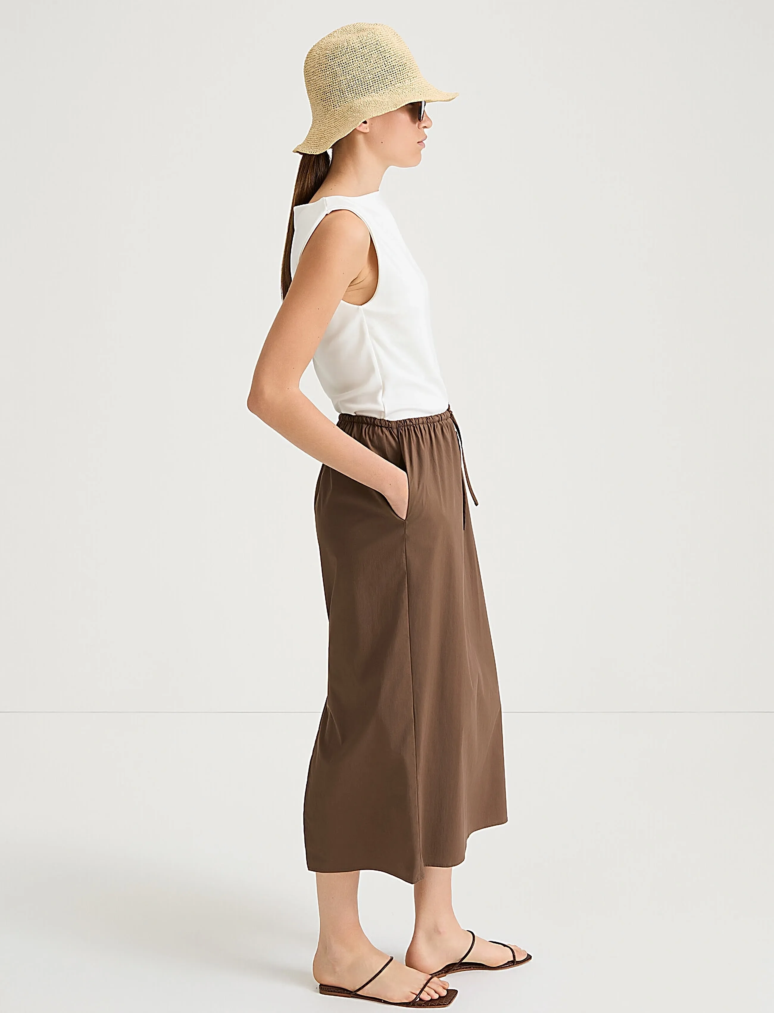 Stylein - JOLENE SKIRT - maxi röcke - cacao - 3