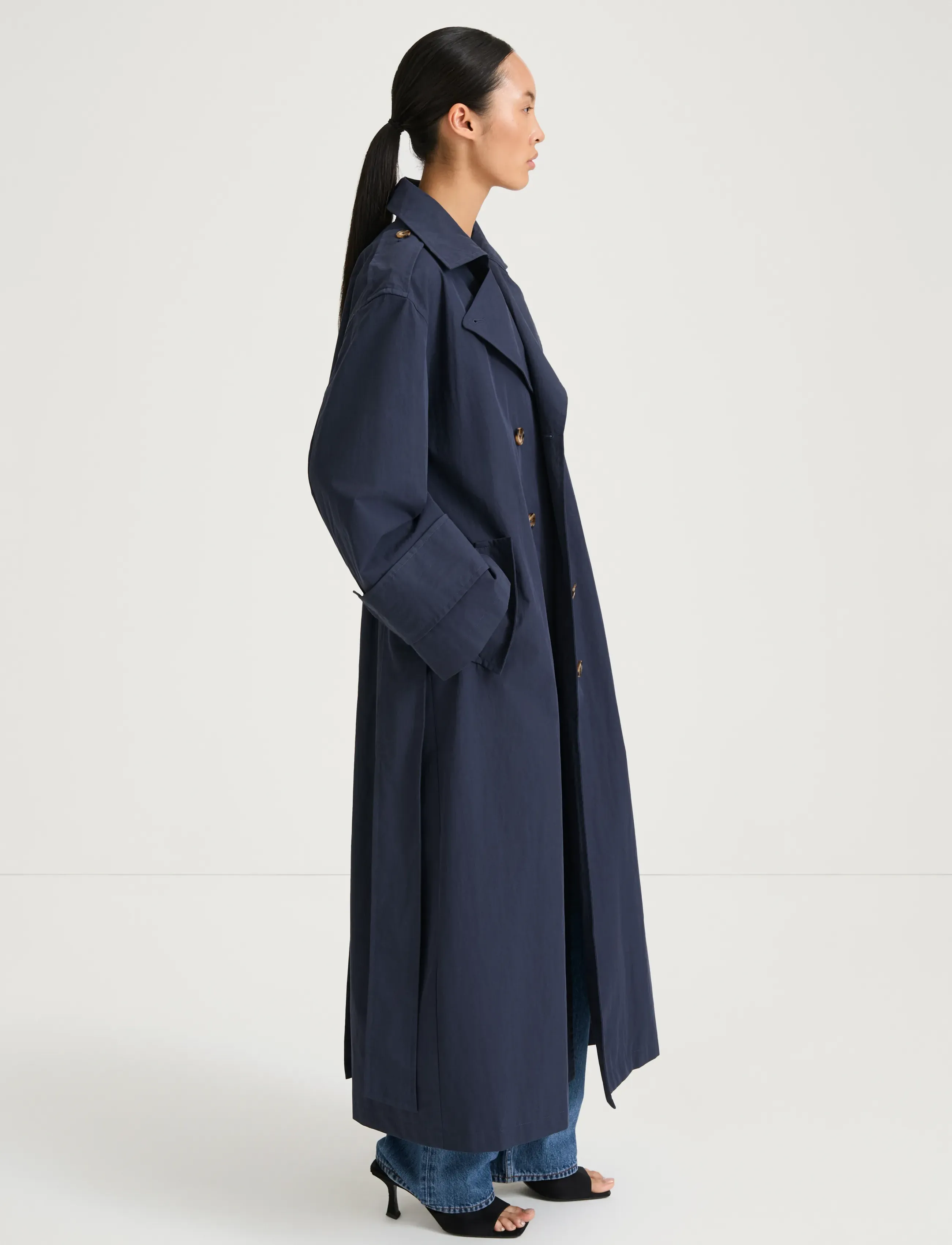 Stylein - SIENA TRENCH COAT - trenchcoats - midnight - 3
