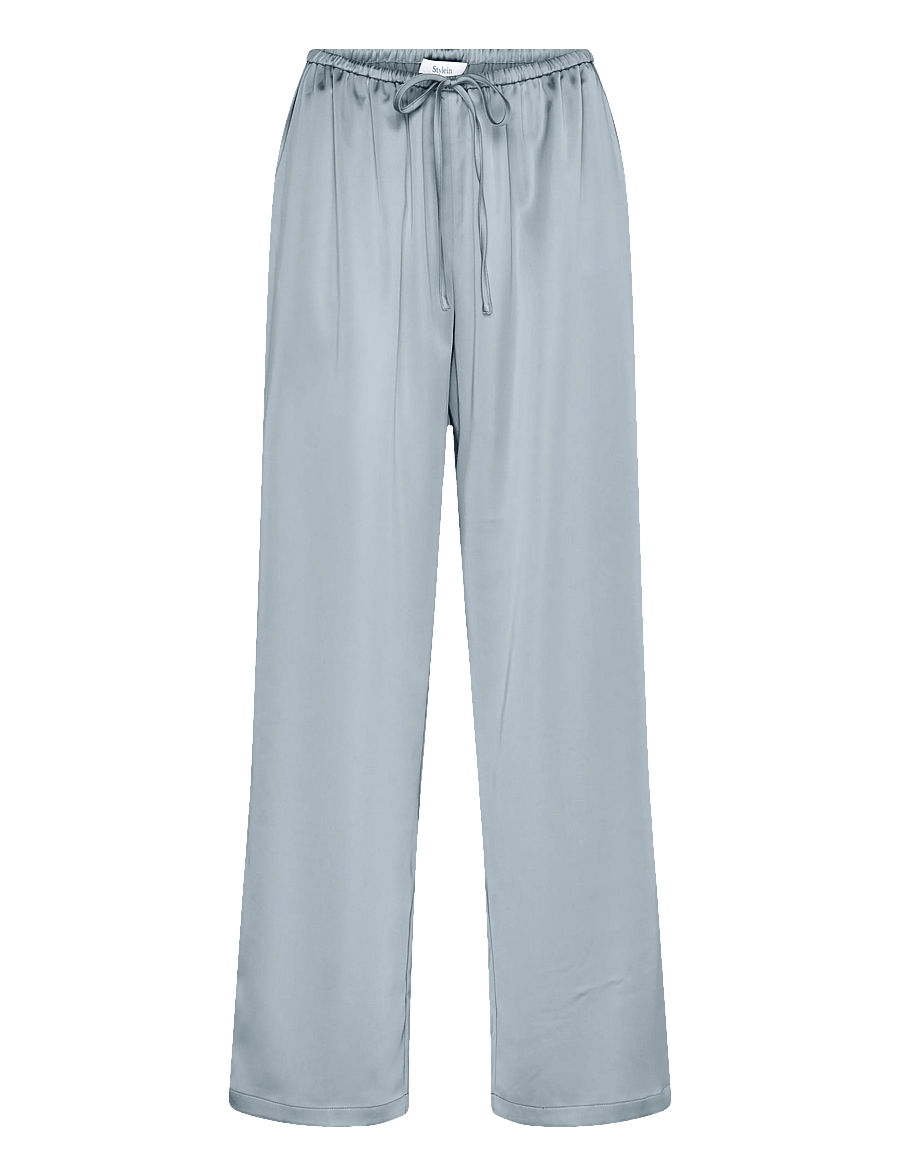 Stylein - MEIKE TROUSERS - bukser med brede ben - ice blue - 1