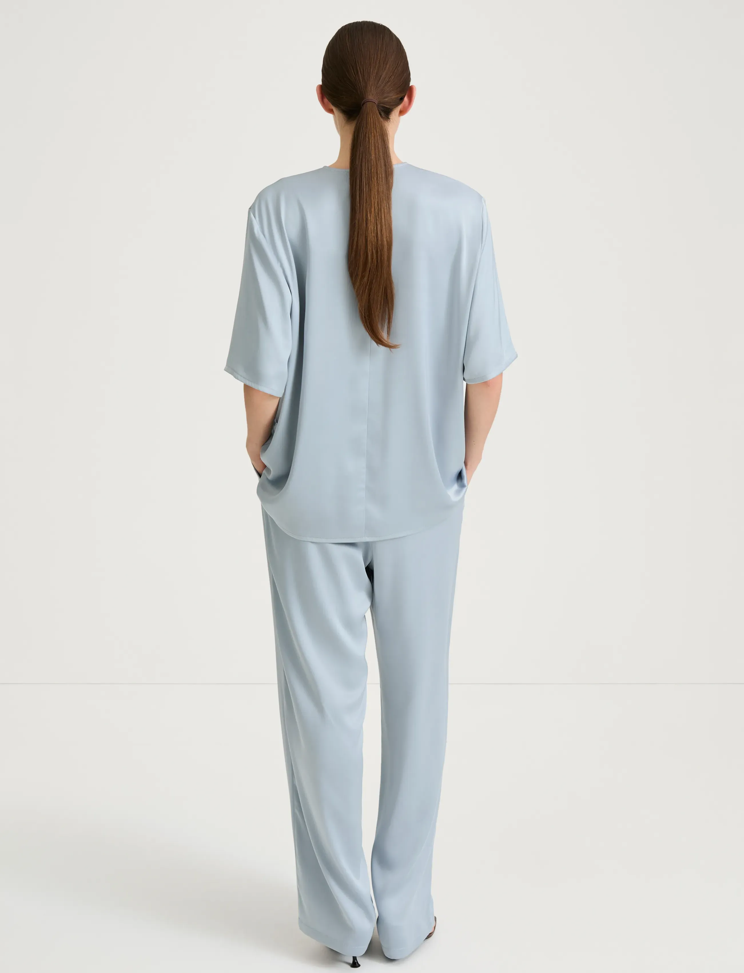 Stylein - MEIKE TROUSERS - vida byxor - ice blue - 4
