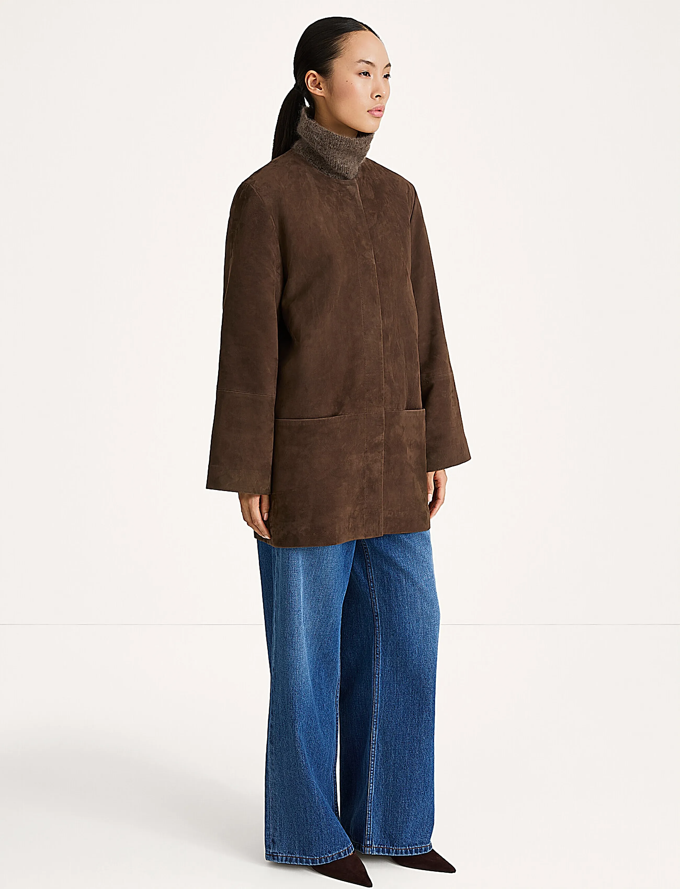 Stylein - VALENCINO COAT - kerged mantlid - brown - 3
