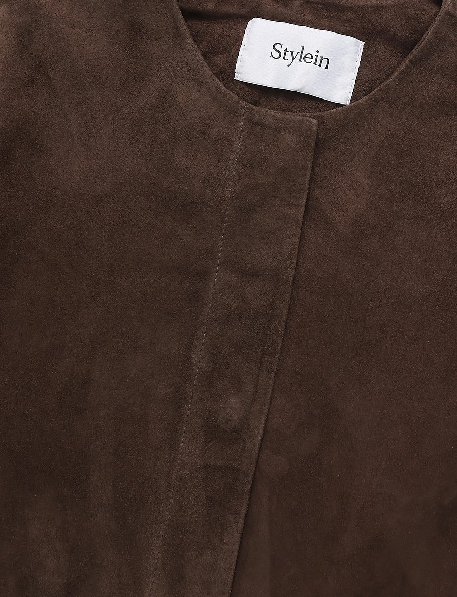 Stylein - VALENCINO COAT - kerged mantlid - brown - 5