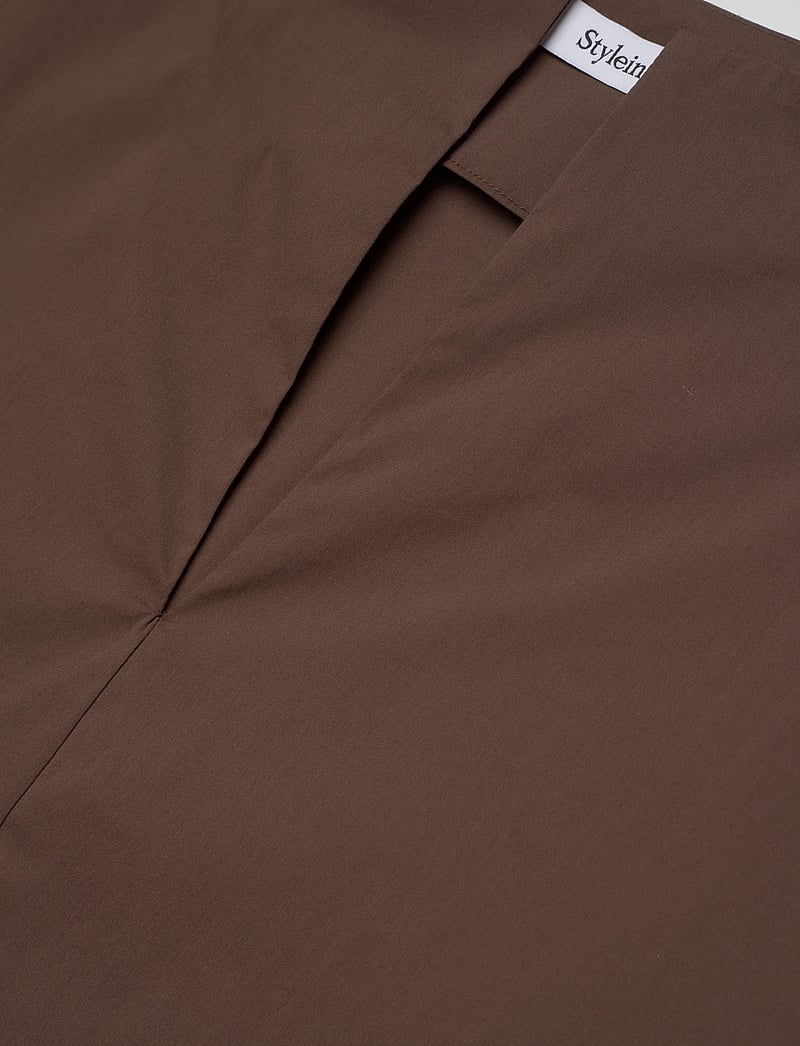 Stylein - JOELLE BLOUSE - kurzämlige blusen - cacao - 5