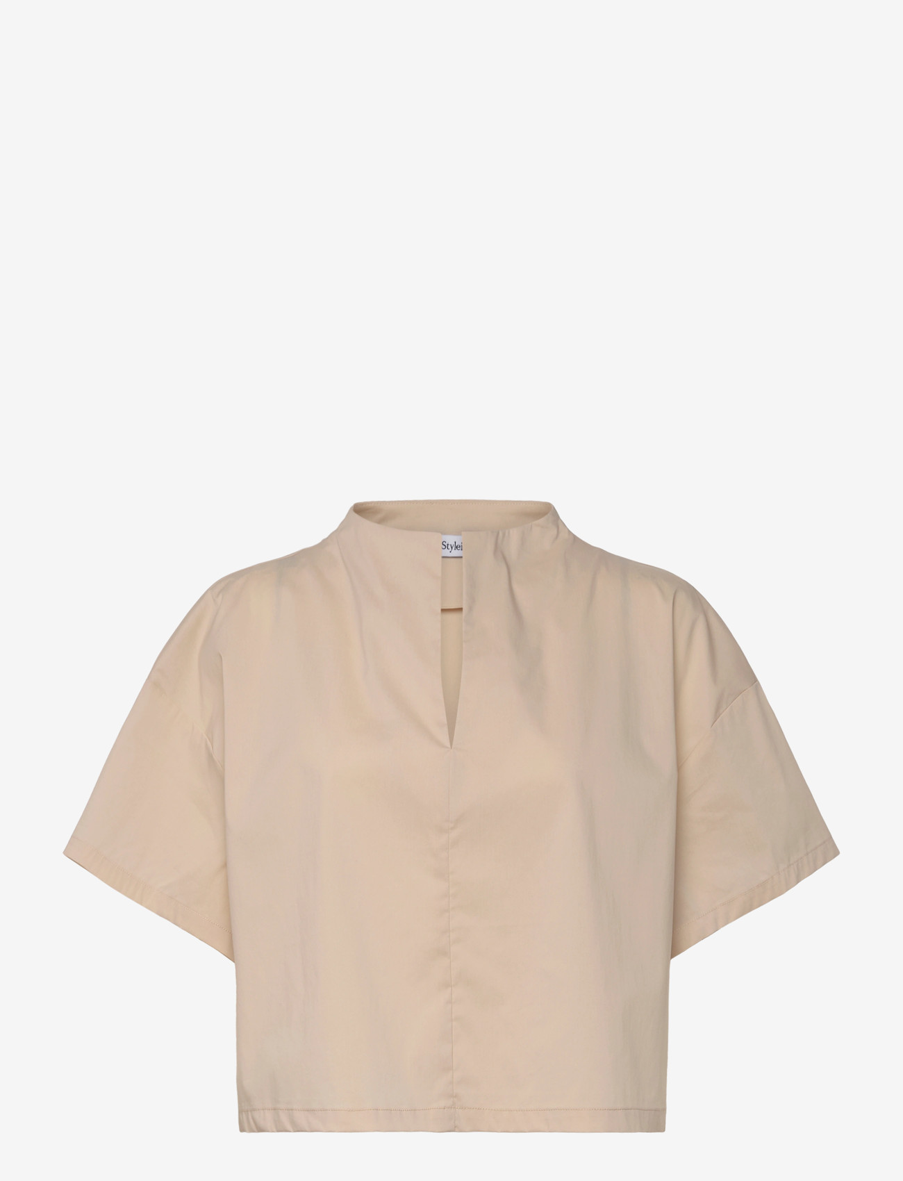 Stylein - JOELLE BLOUSE - kurzämlige blusen - oyster - 1
