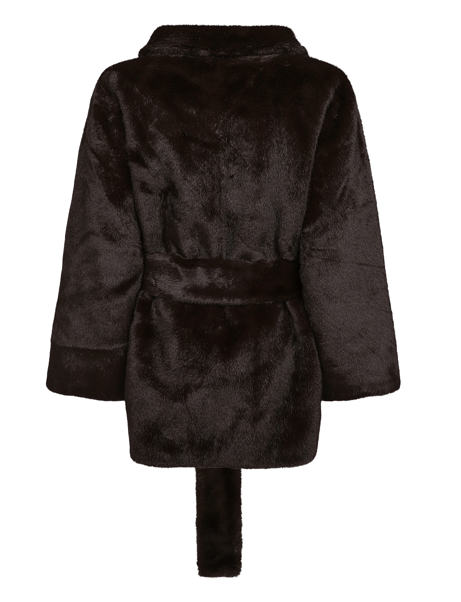 Stylein - HILANI COAT - faux fur jakker - coffee - 2