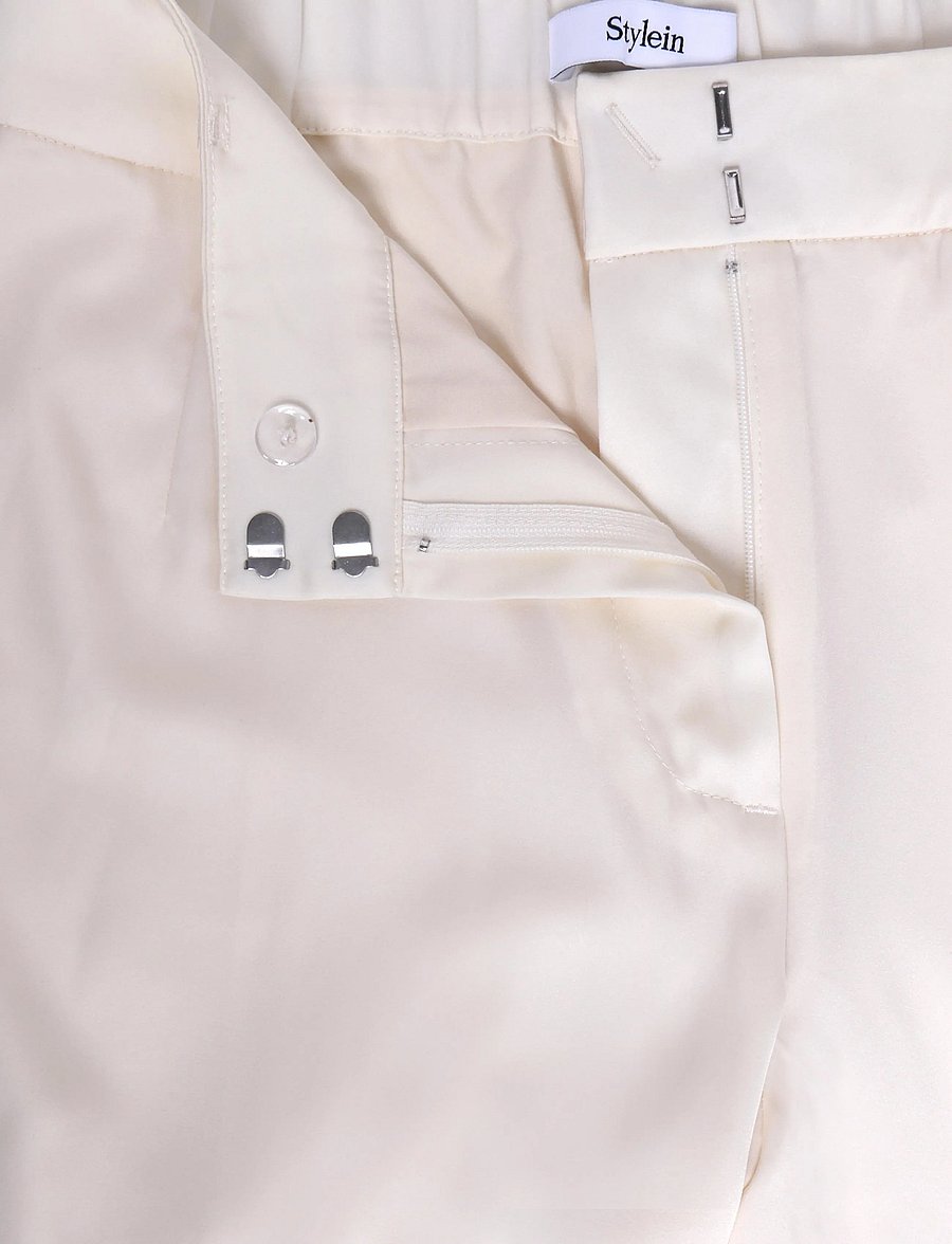 Stylein - Maggie Trouser - bukser med lige ben - ivory - 3