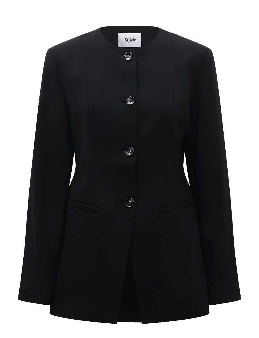Stylein - BOVA BLAZER - Üherealised pintsakud - black - 1