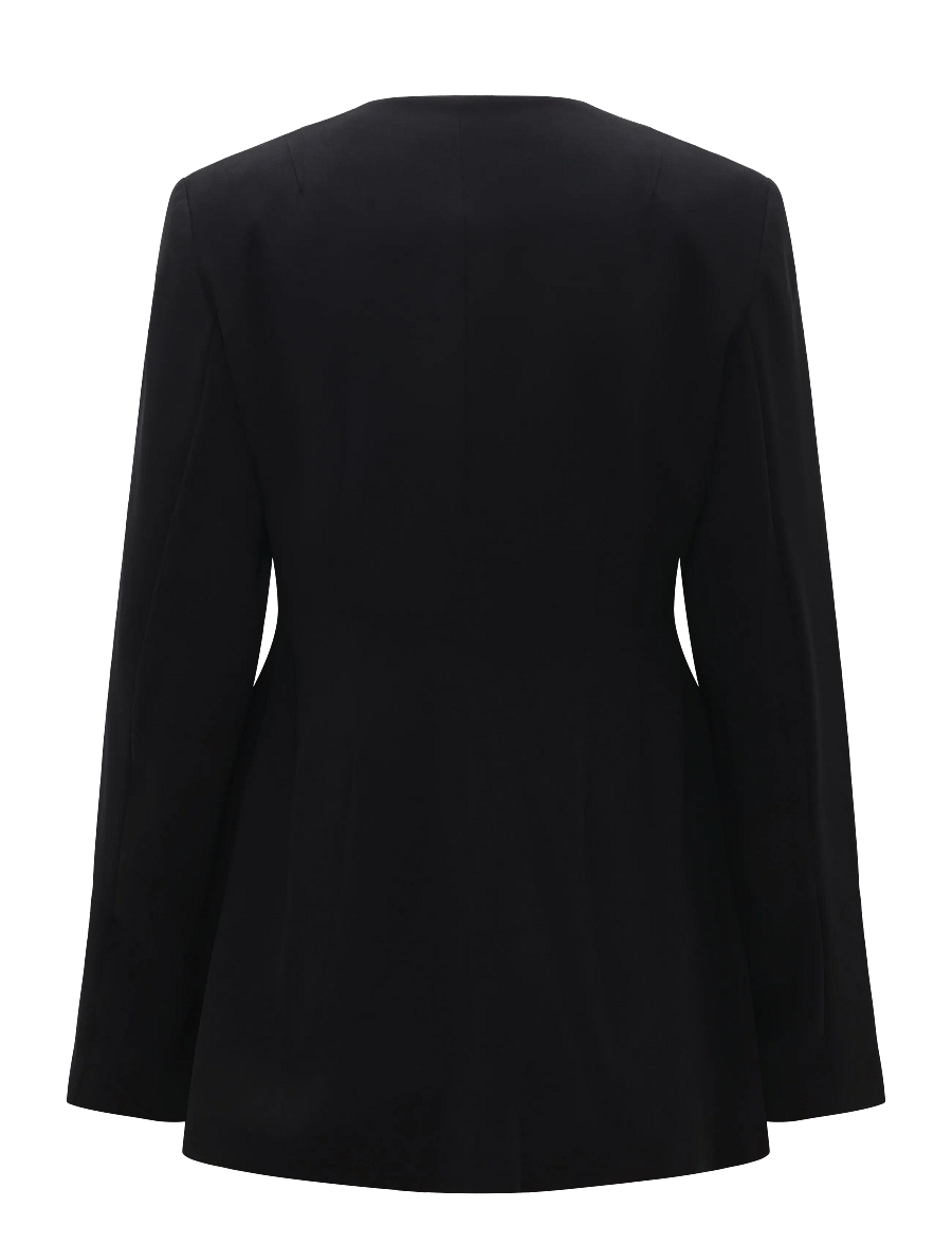 Stylein - BOVA BLAZER - Üherealised pintsakud - black - 2
