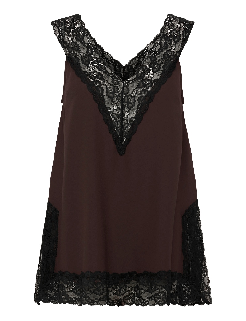 Stylein - MIETTE - Ärmellose blusen - coffee - 0