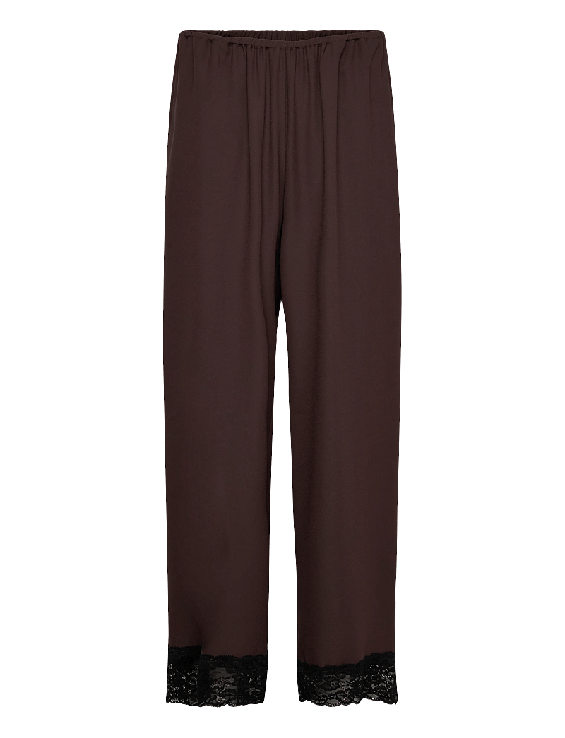 Stylein - MONTERONI - straight leg hosen - coffee - 0