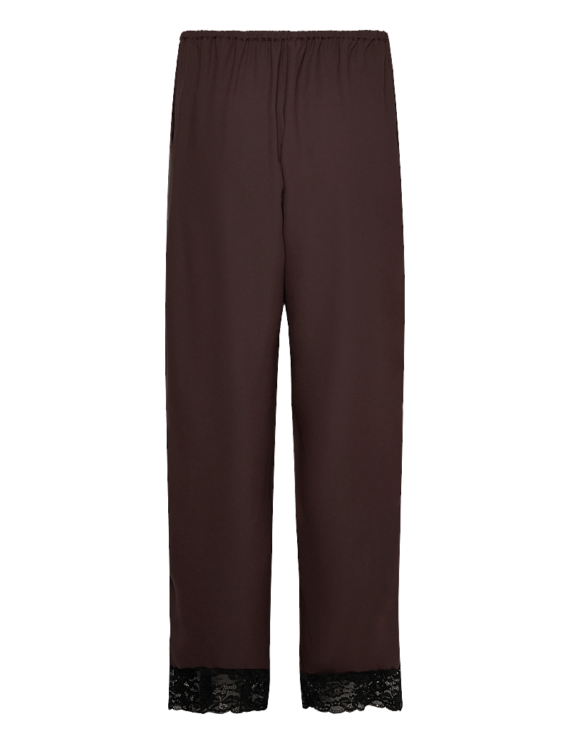 Stylein - MONTERONI - straight leg hosen - coffee - 1