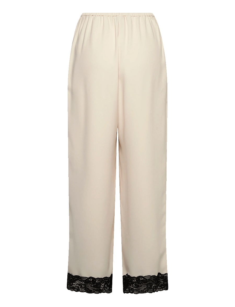 Stylein - MONTERONI - sirge säärega püksid - cream - 1