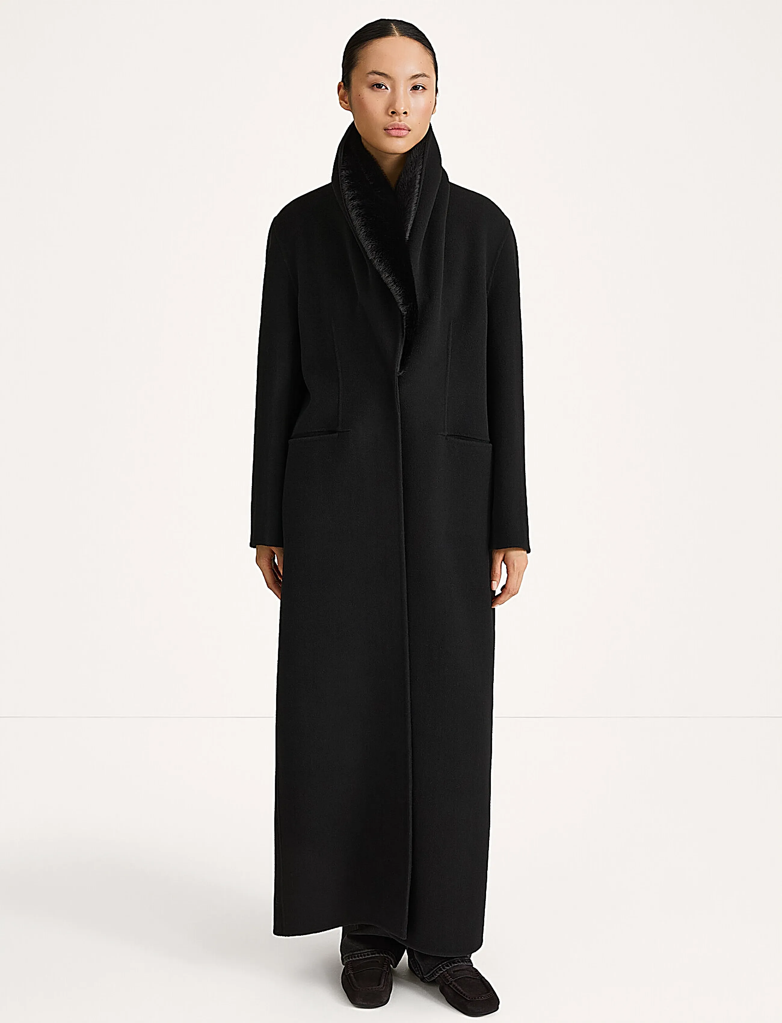 Stylein Tera Coat - Talvejoped - BLACK / black