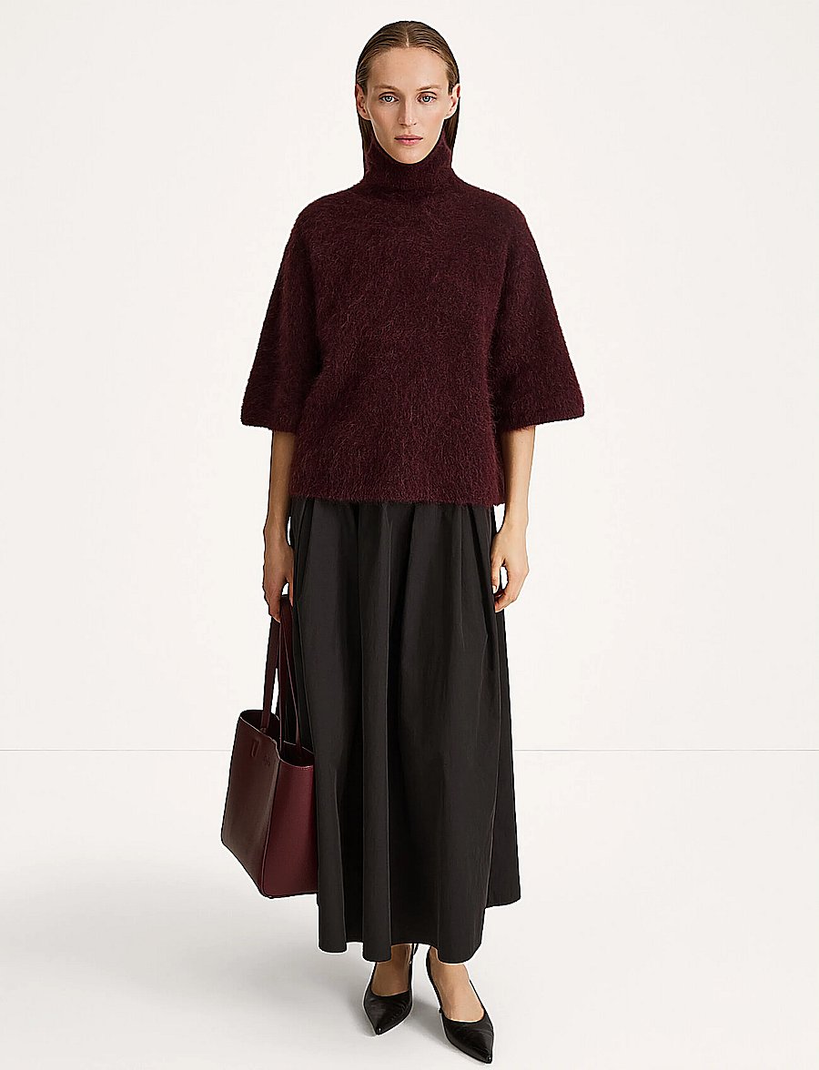 Stylein - NYSSA SWEATER - rollkragenpullover - bordeaux - 0