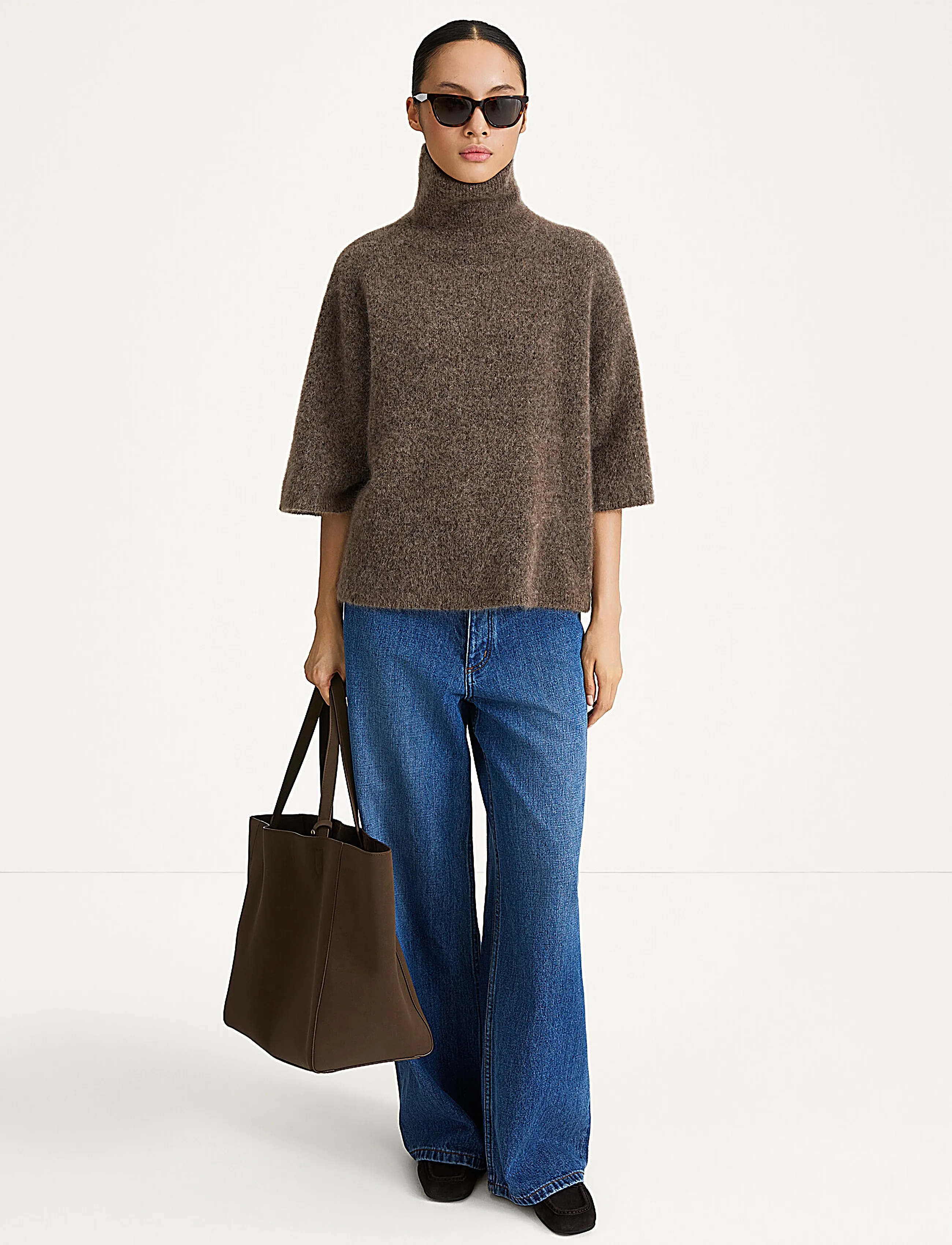 Stylein - NYSSA SWEATER - turtlenecks - brown - 0