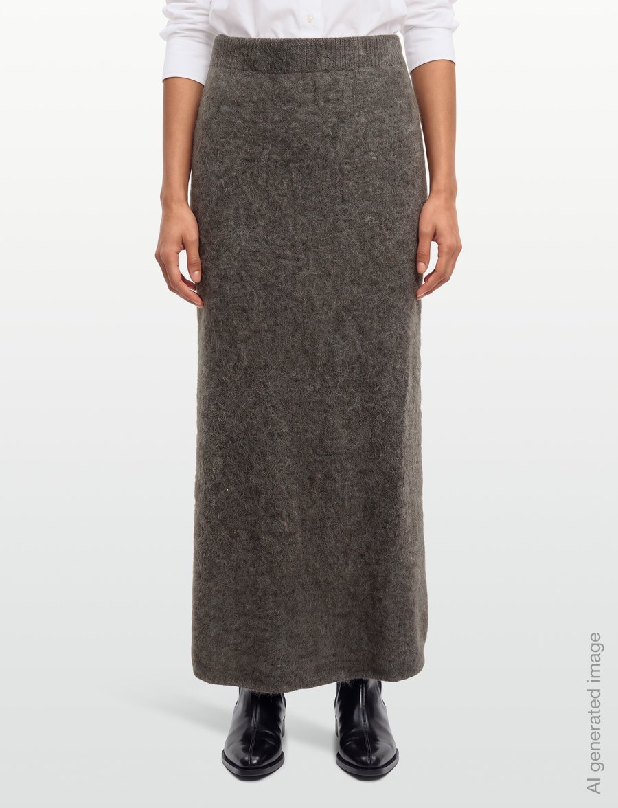 Stylein - NANIE SKIRT - strickröcke - brown - 3
