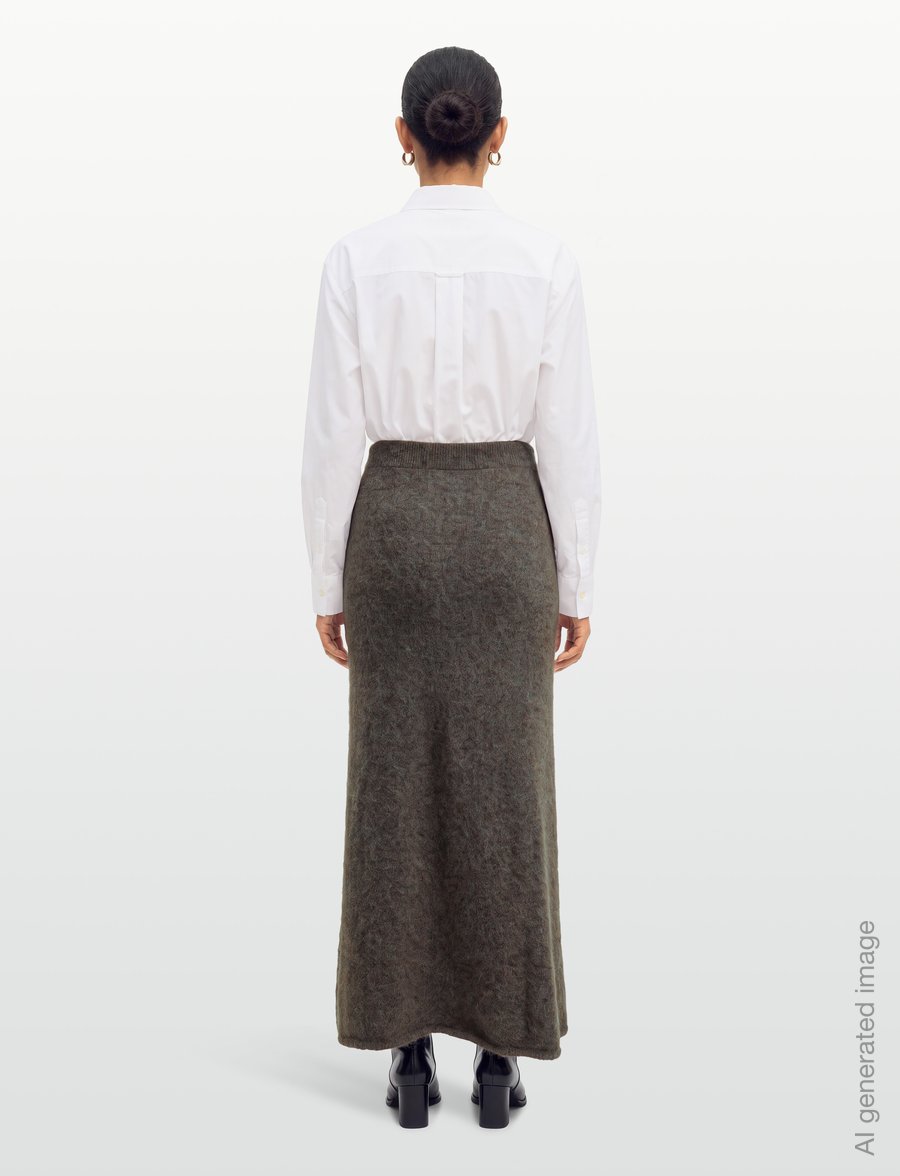Stylein - NANIE SKIRT - strickröcke - brown - 4