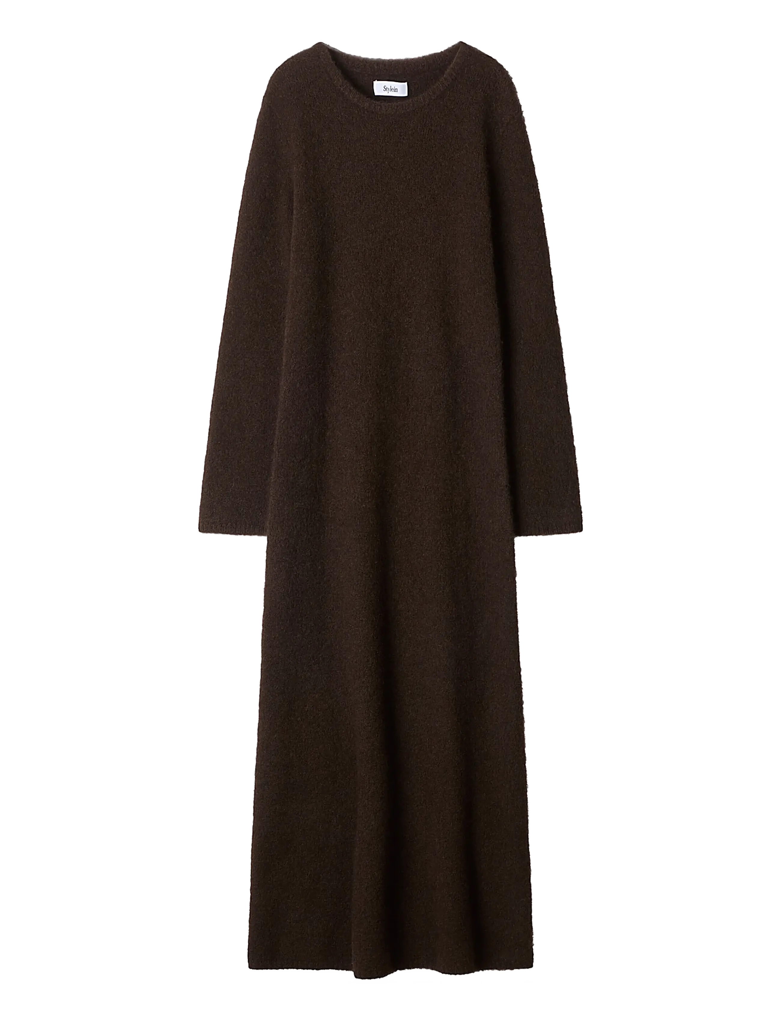 Stylein - Alaina Dress - strikkjoler - coffee - 1