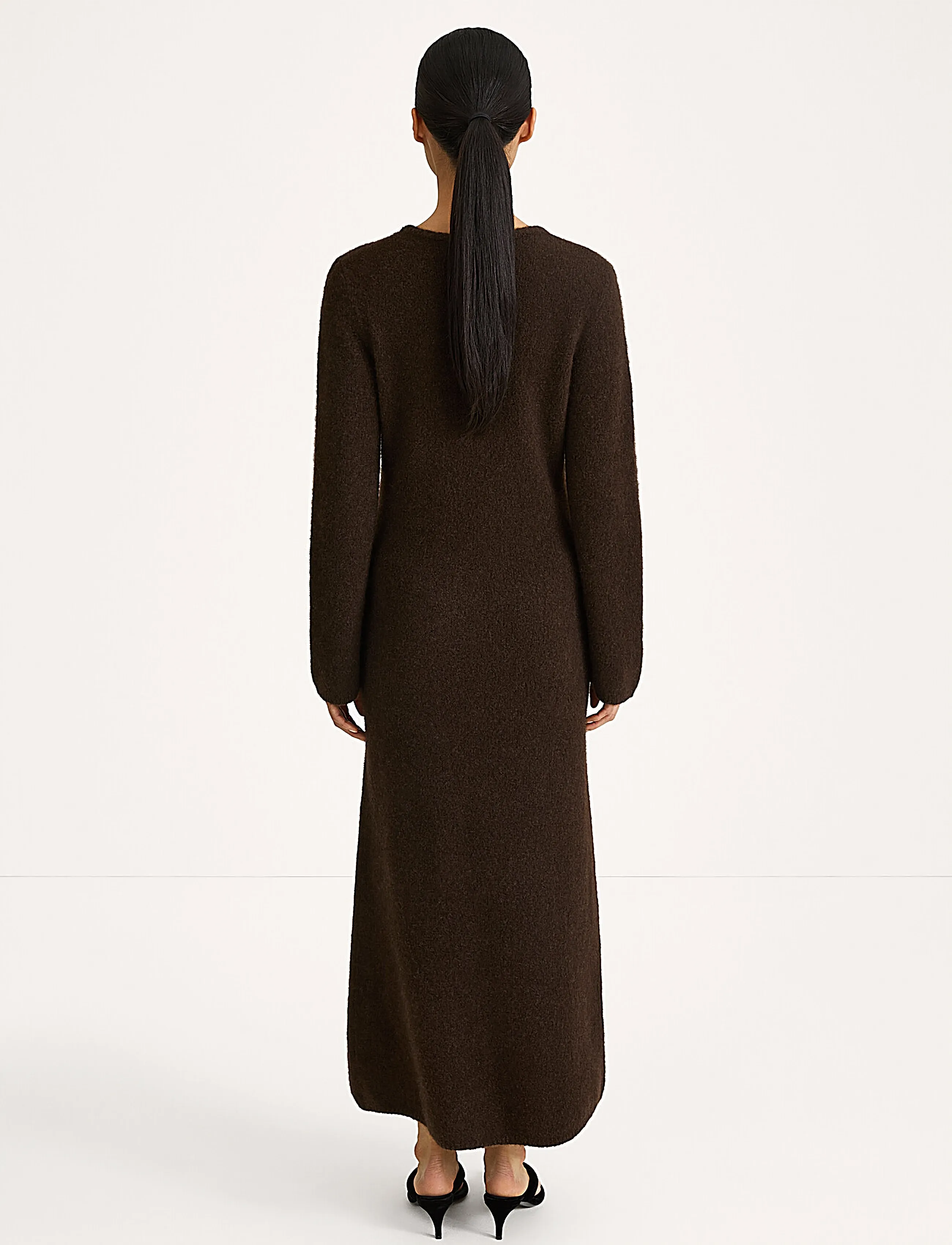 Stylein - Alaina Dress - strikkjoler - coffee - 3