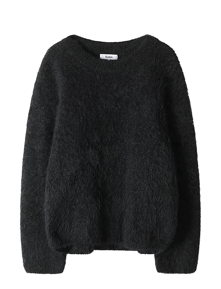 Stylein - Lory Sweater - striktrøjer - black - 1
