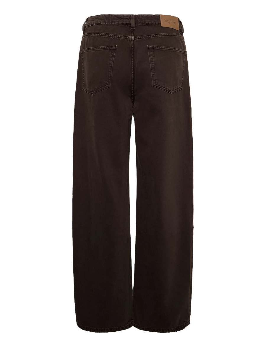 Stylein - KEANU TROUSERS - hosen mit weitem bein - coffee - 2