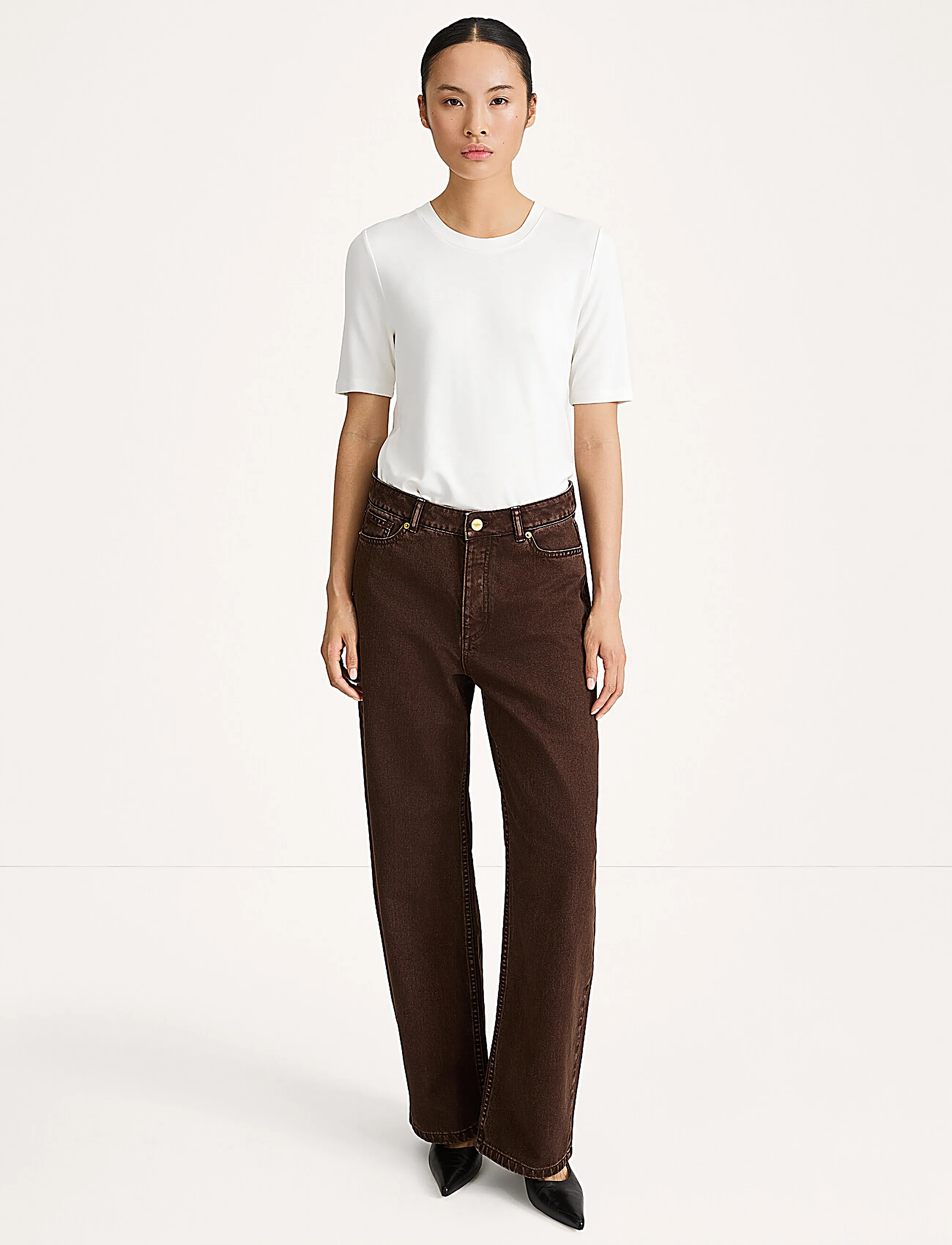 Stylein KEANU TROUSERS - Hosen - COFFEE / brown