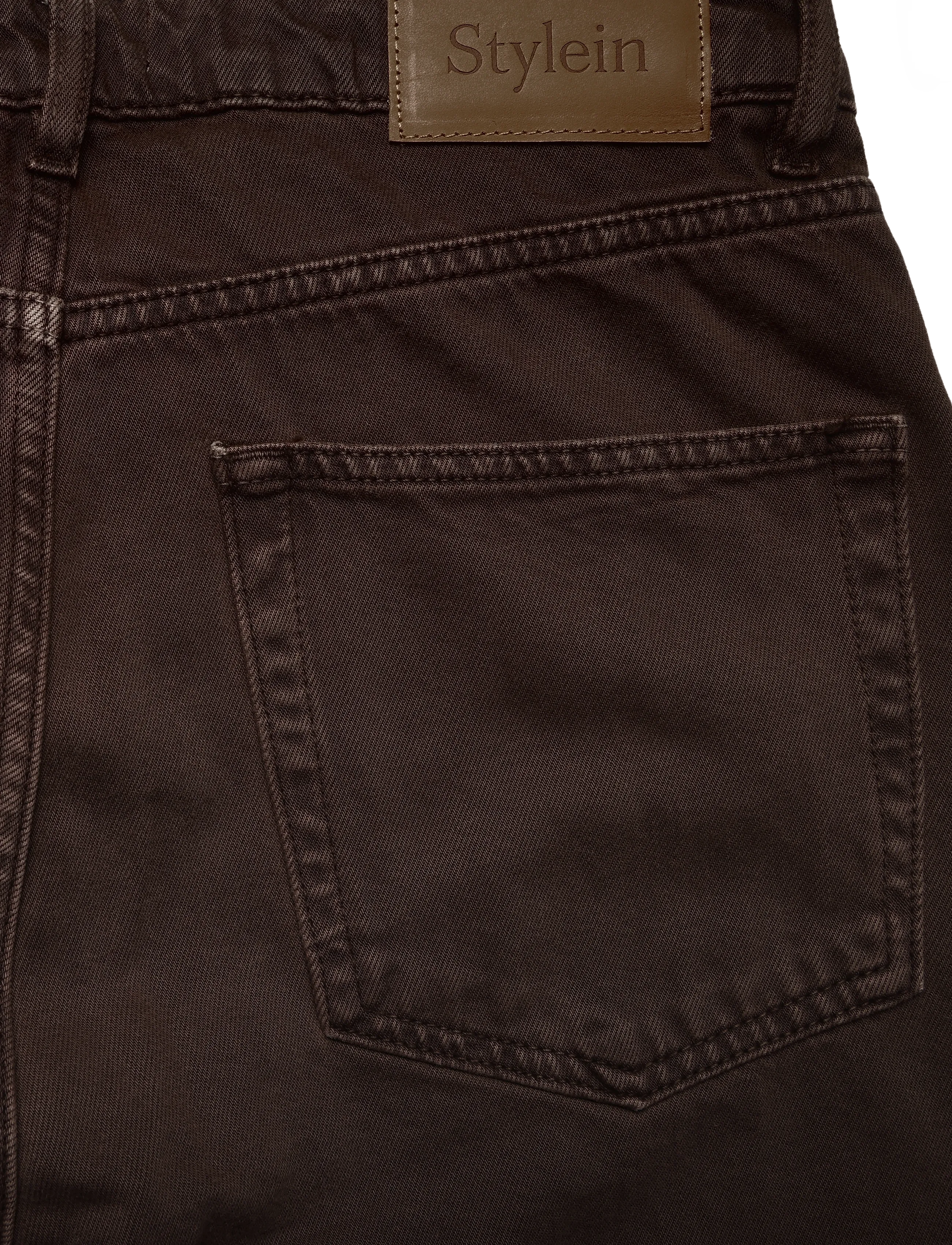 Stylein - KEANU TROUSERS - hosen mit weitem bein - coffee - 5