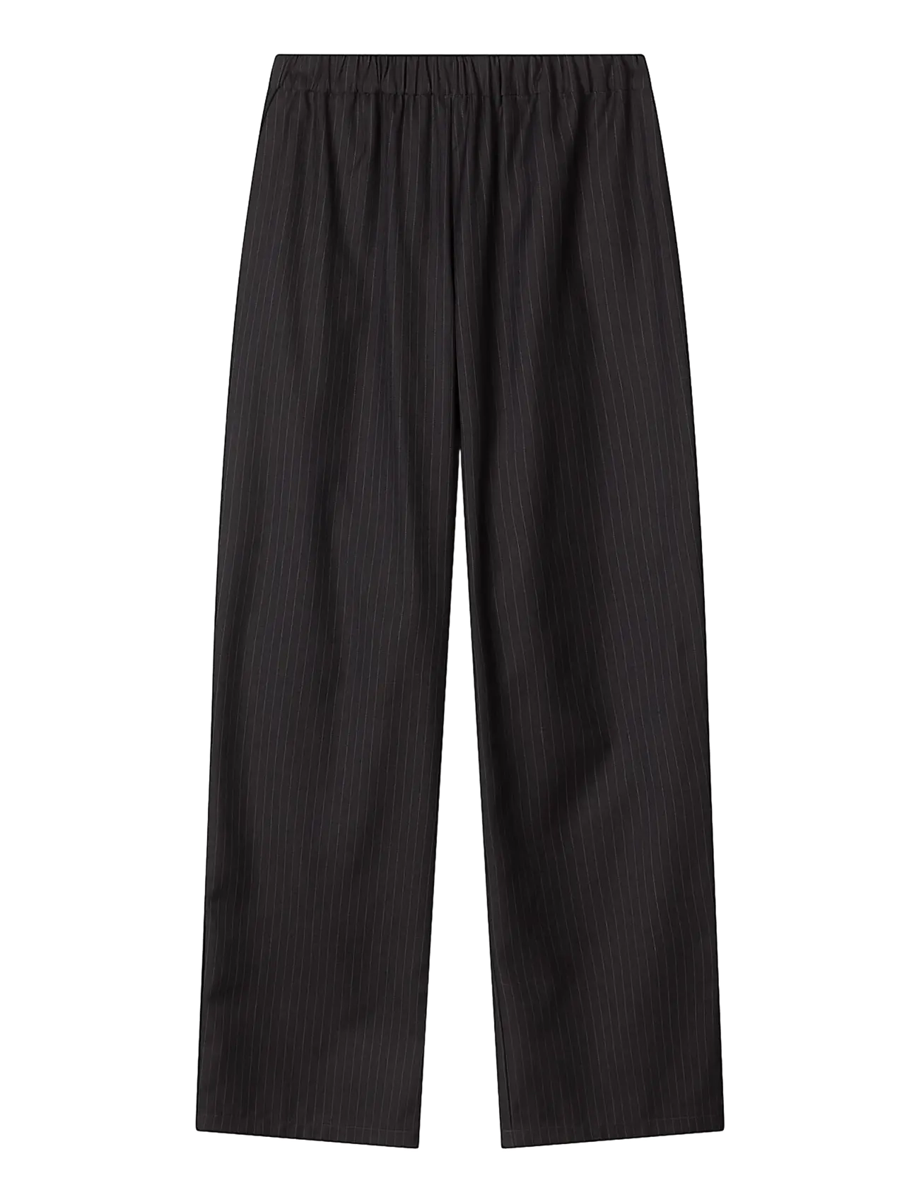 Stylein - Belicia Trousers - bukser med lige ben - coffee pinstripe - 1