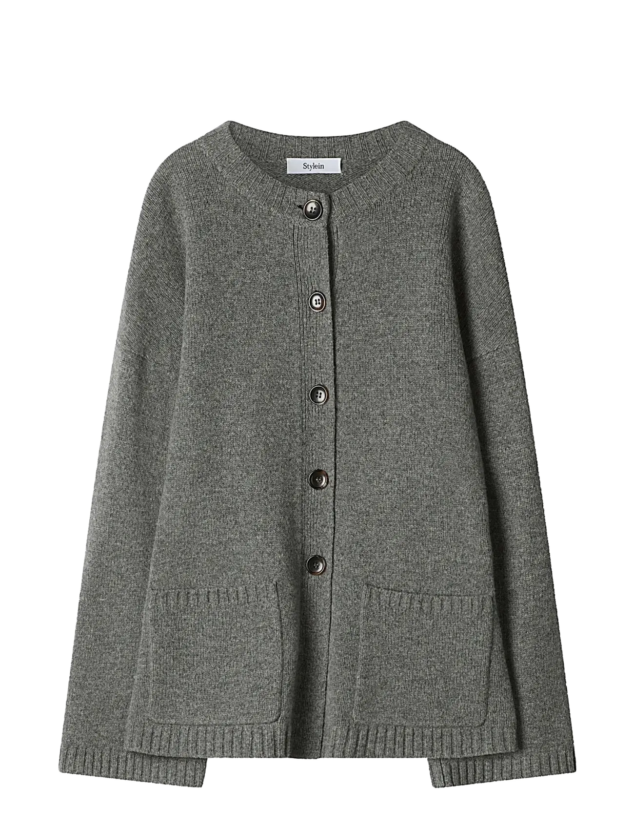 Stylein - Houlia Cardigan - cardigans - mid grey - 1