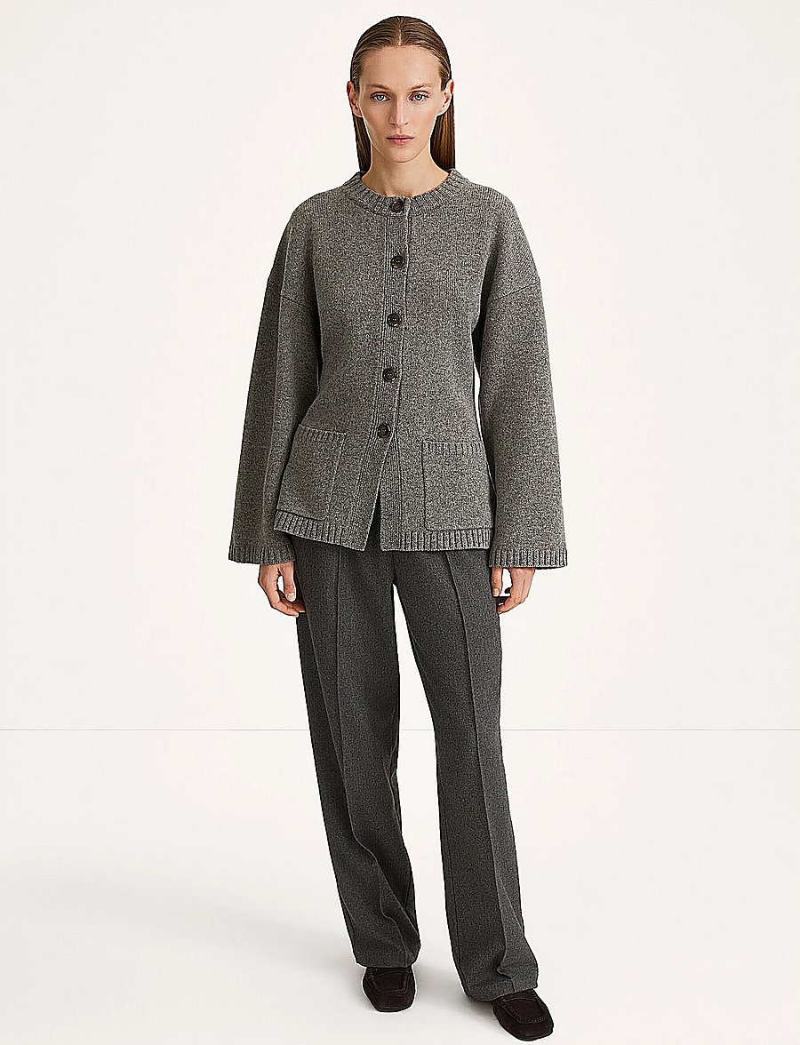 Stylein - Houlia Cardigan - cardigans - mid grey - 0