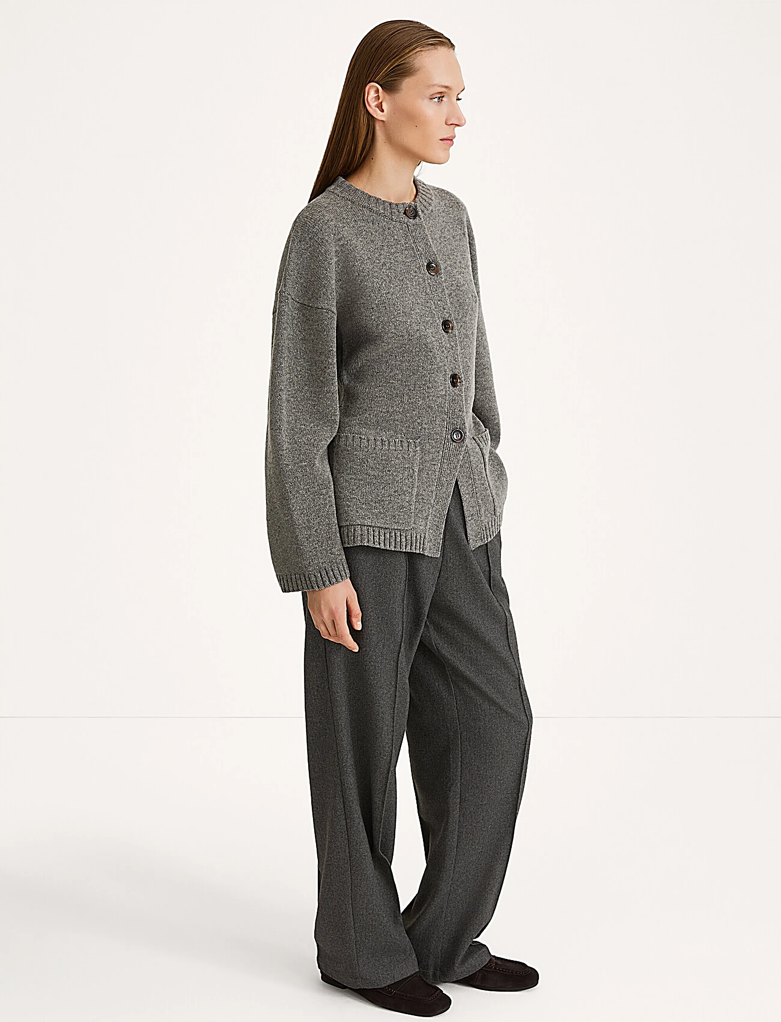 Stylein - Houlia Cardigan - cardigans - mid grey - 2