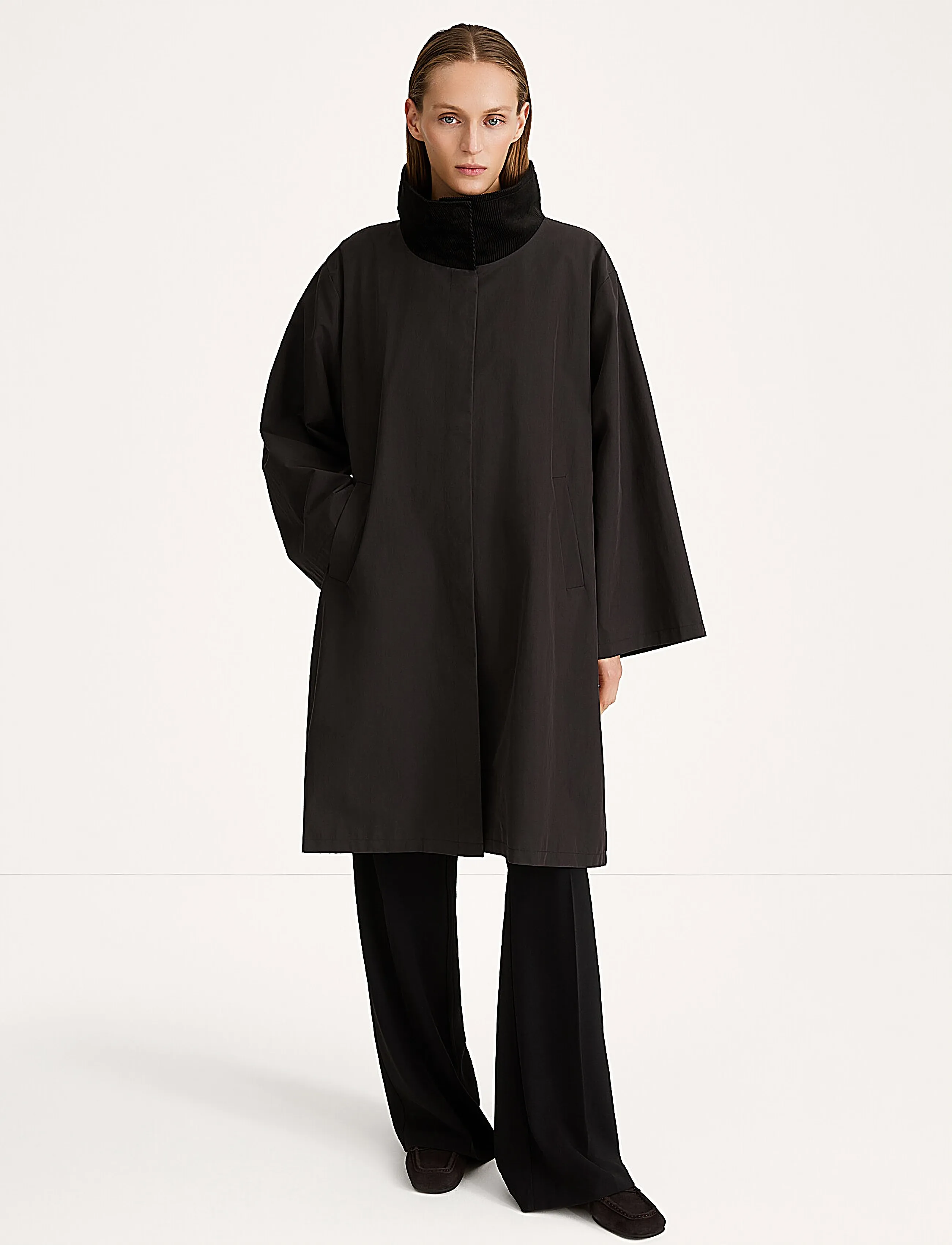 Stylein SABLE COAT - Regenmäntel - BLACK / black