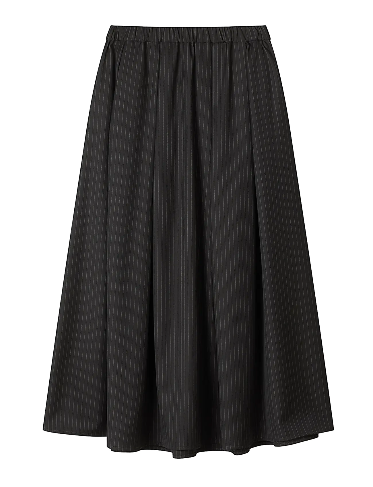 Stylein Borina Skirt - Seelikud - COFFEE PINSTRIPE / brown