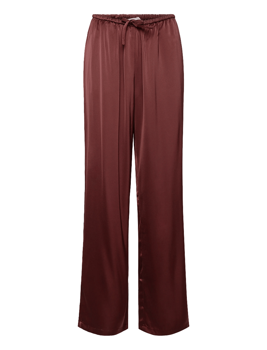 Stylein - MEIKE TROUSERS - bukser med brede ben - bordeaux - 1