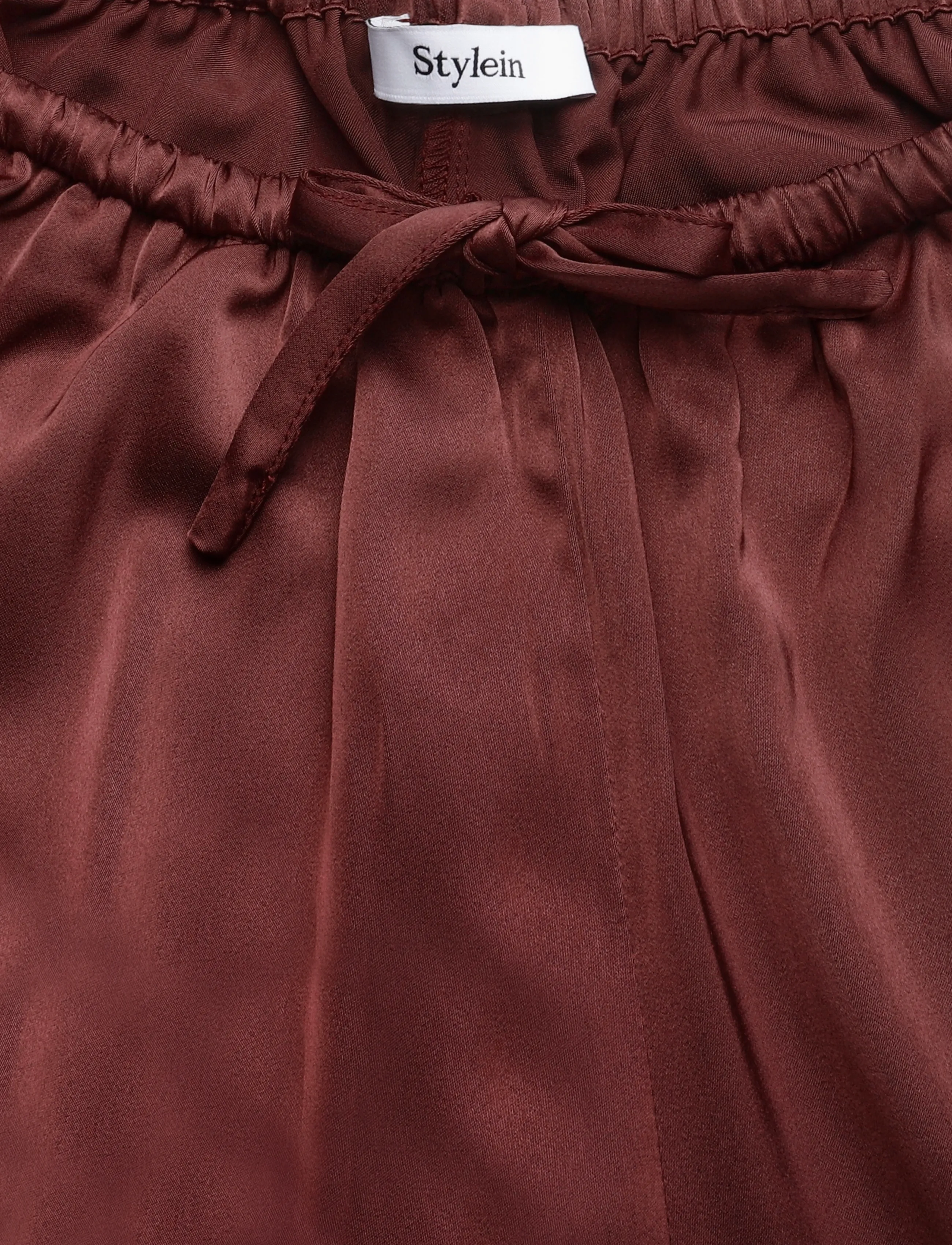 Stylein - MEIKE TROUSERS - bukser med brede ben - bordeaux - 5