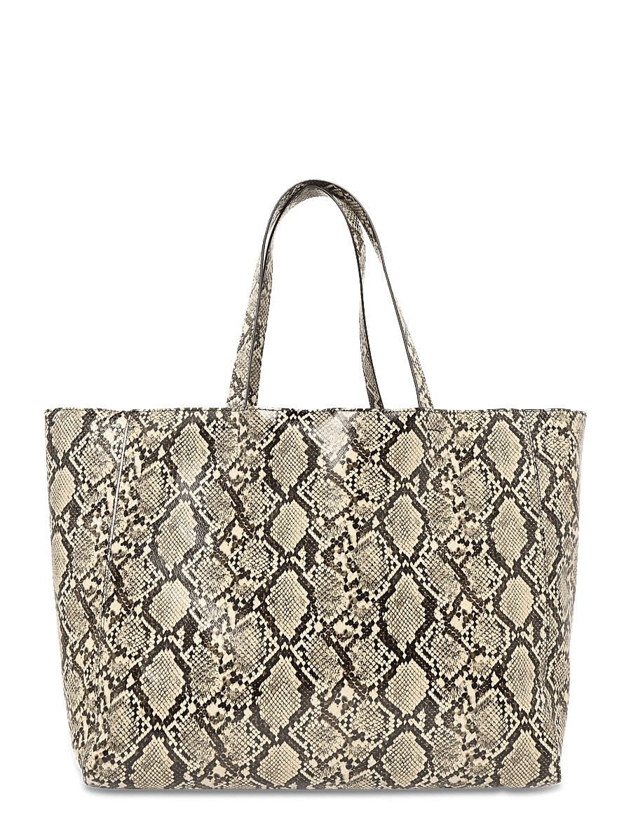 Stylein - YACHT BAG - tote bags - beige snake - 0