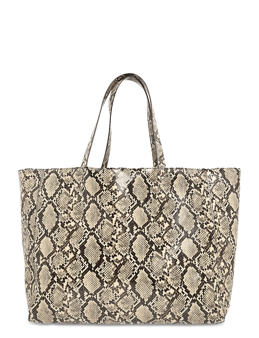 Stylein - YACHT BAG - tote bags - beige snake - 1