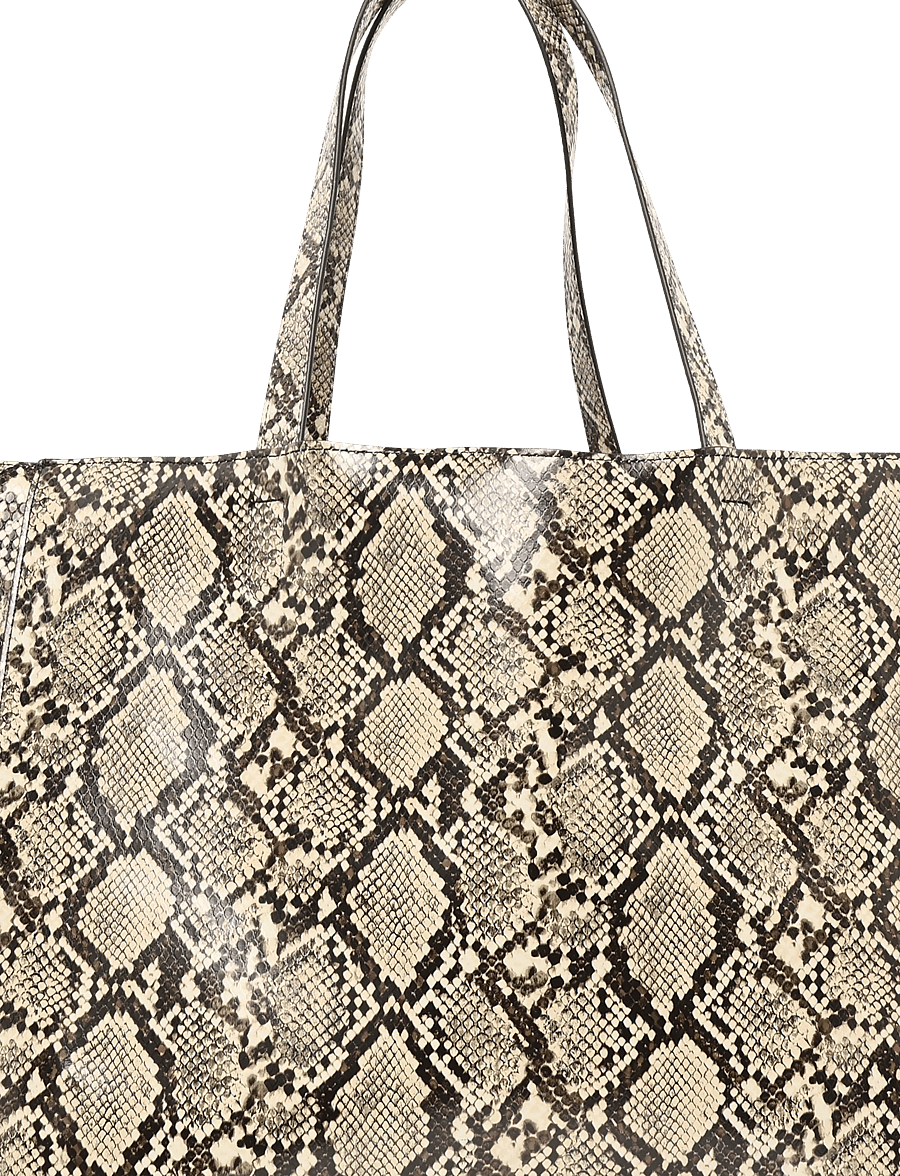 Stylein - YACHT BAG - tote bags - beige snake - 2