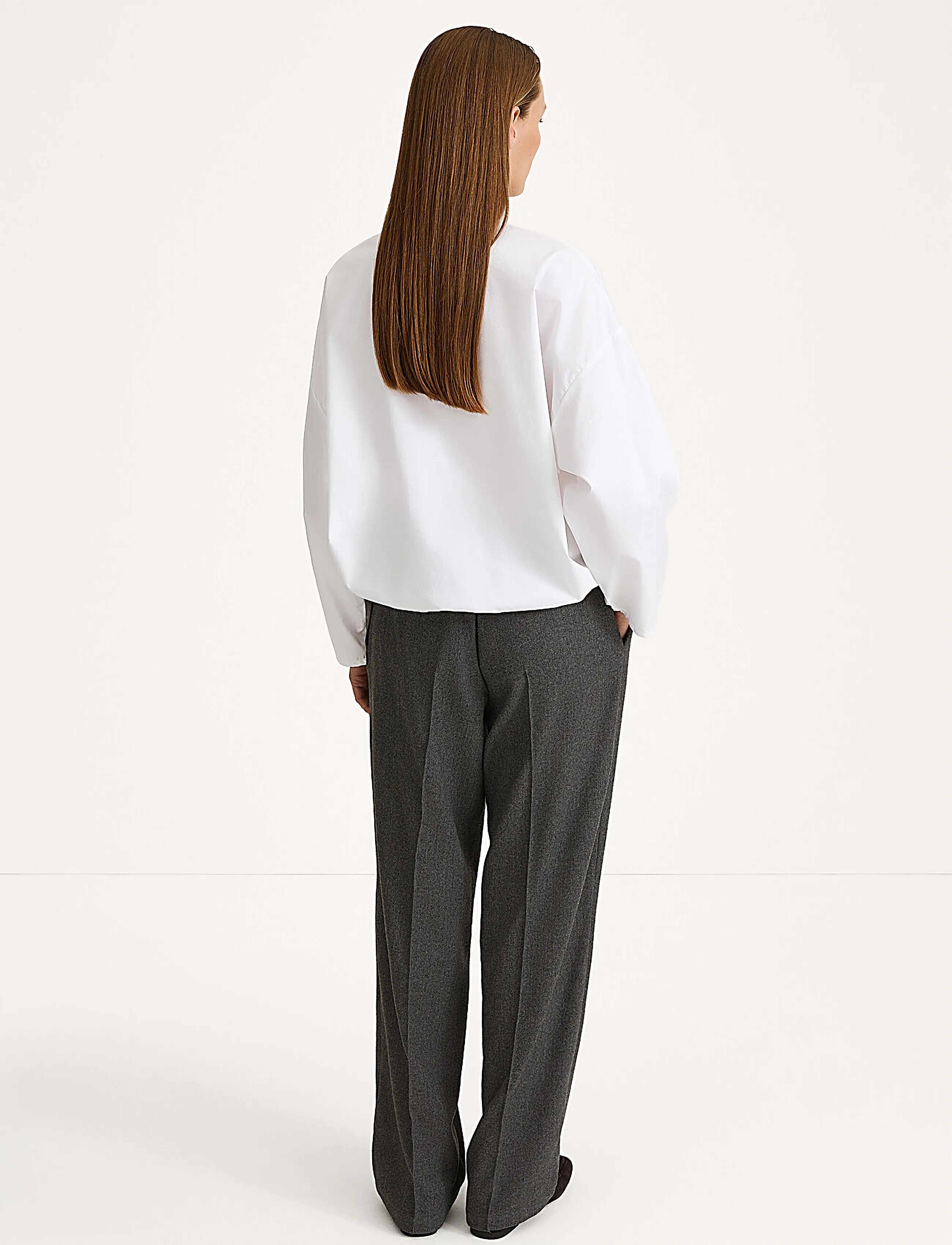 Stylein - Belicia Trousers - bukser med brede ben - dark grey - 3