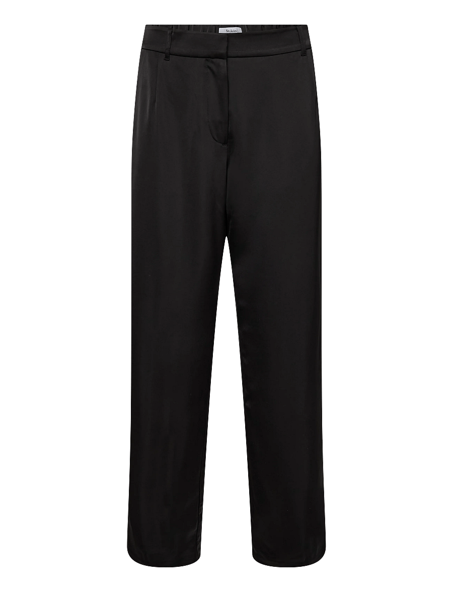 Stylein - Maggie Trouser - raka byxor - black - 0