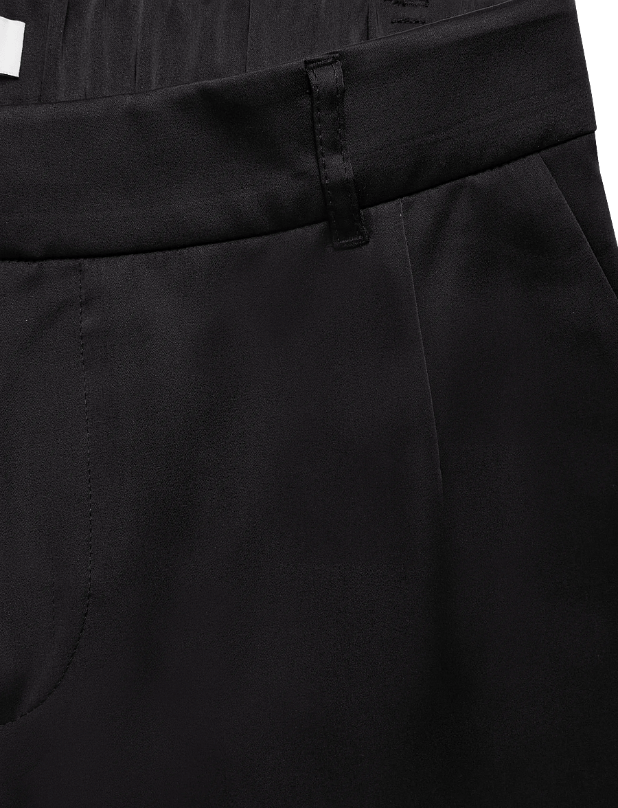 Stylein - Maggie Trouser - raka byxor - black - 2