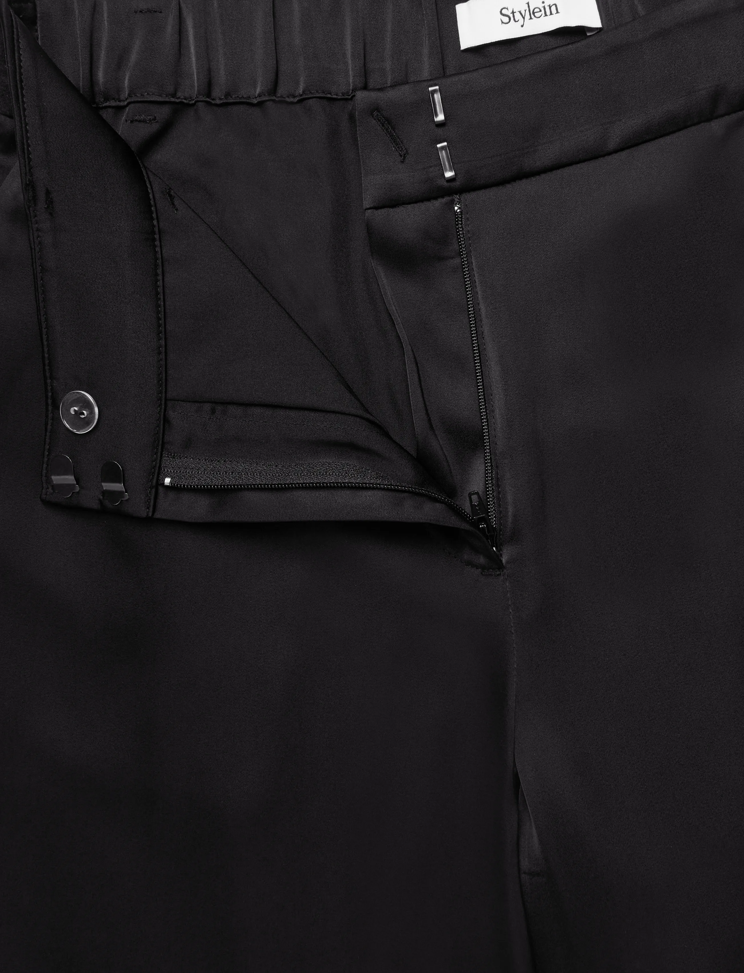 Stylein - Maggie Trouser - raka byxor - black - 3