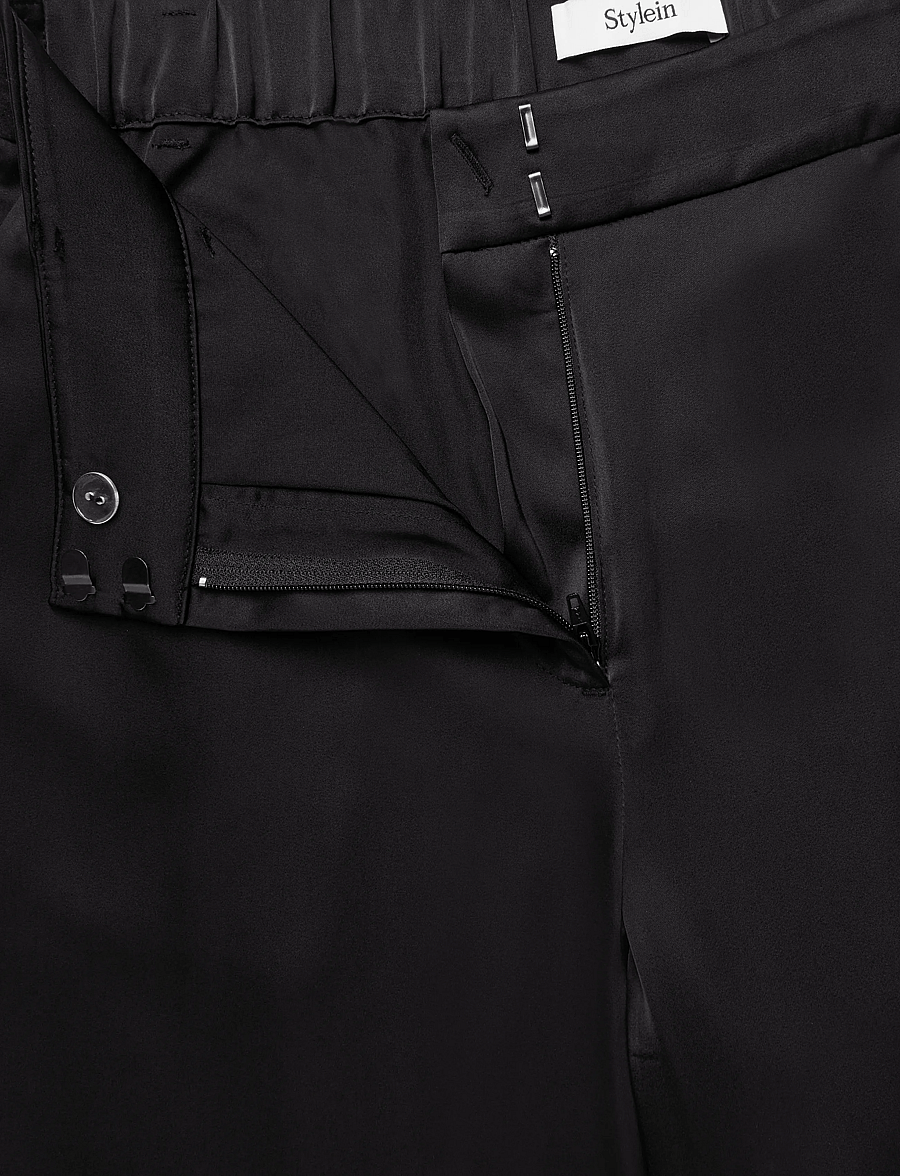 Stylein - Maggie Trouser - raka byxor - black - 3