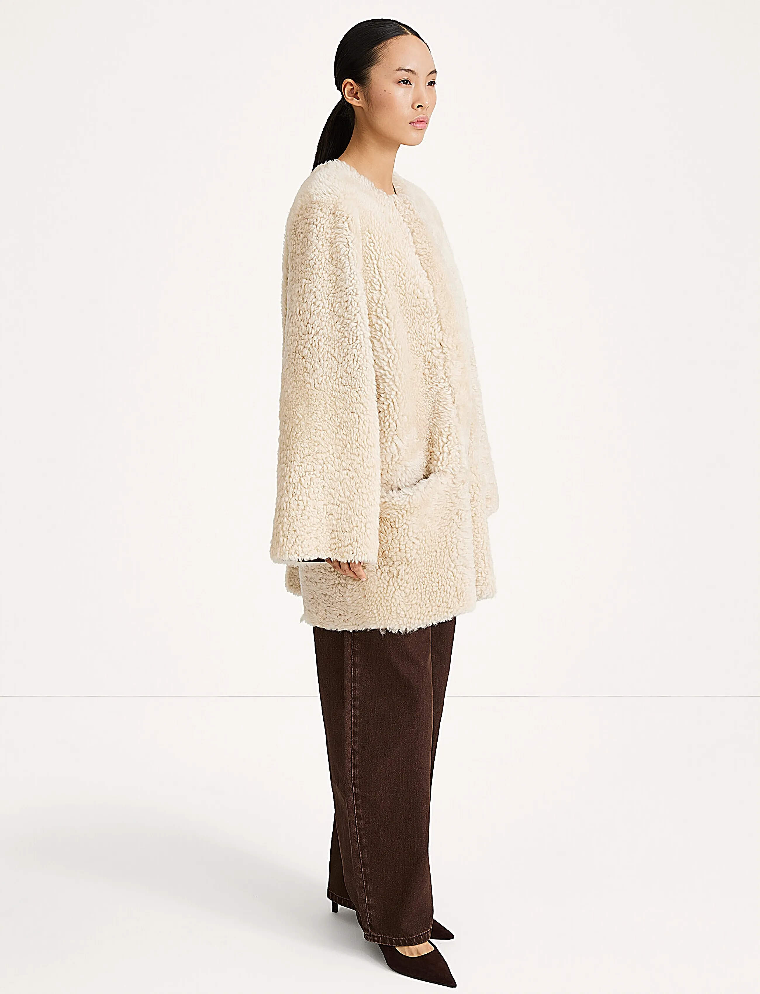 Stylein - VEDA COAT - mantlid - ecru - 3