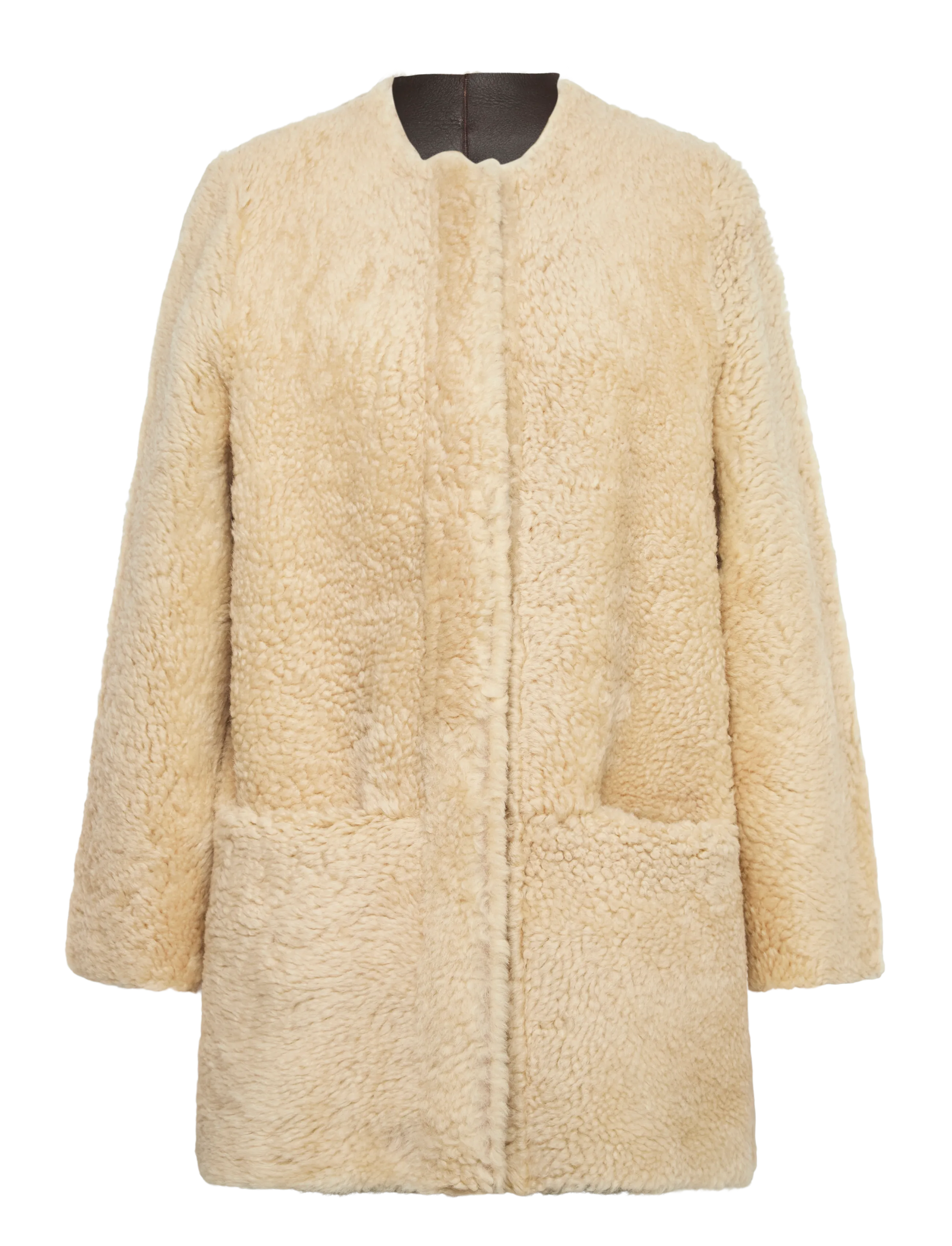 Stylein - VEDA COAT - faux fur jakker - ecru - 3
